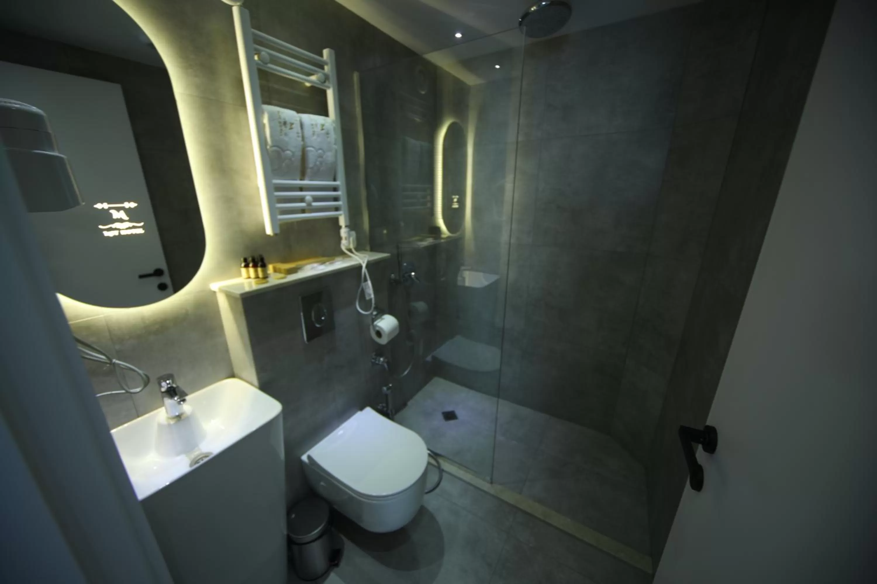 Toilet, Bathroom in Mit Hotel Tbilisi