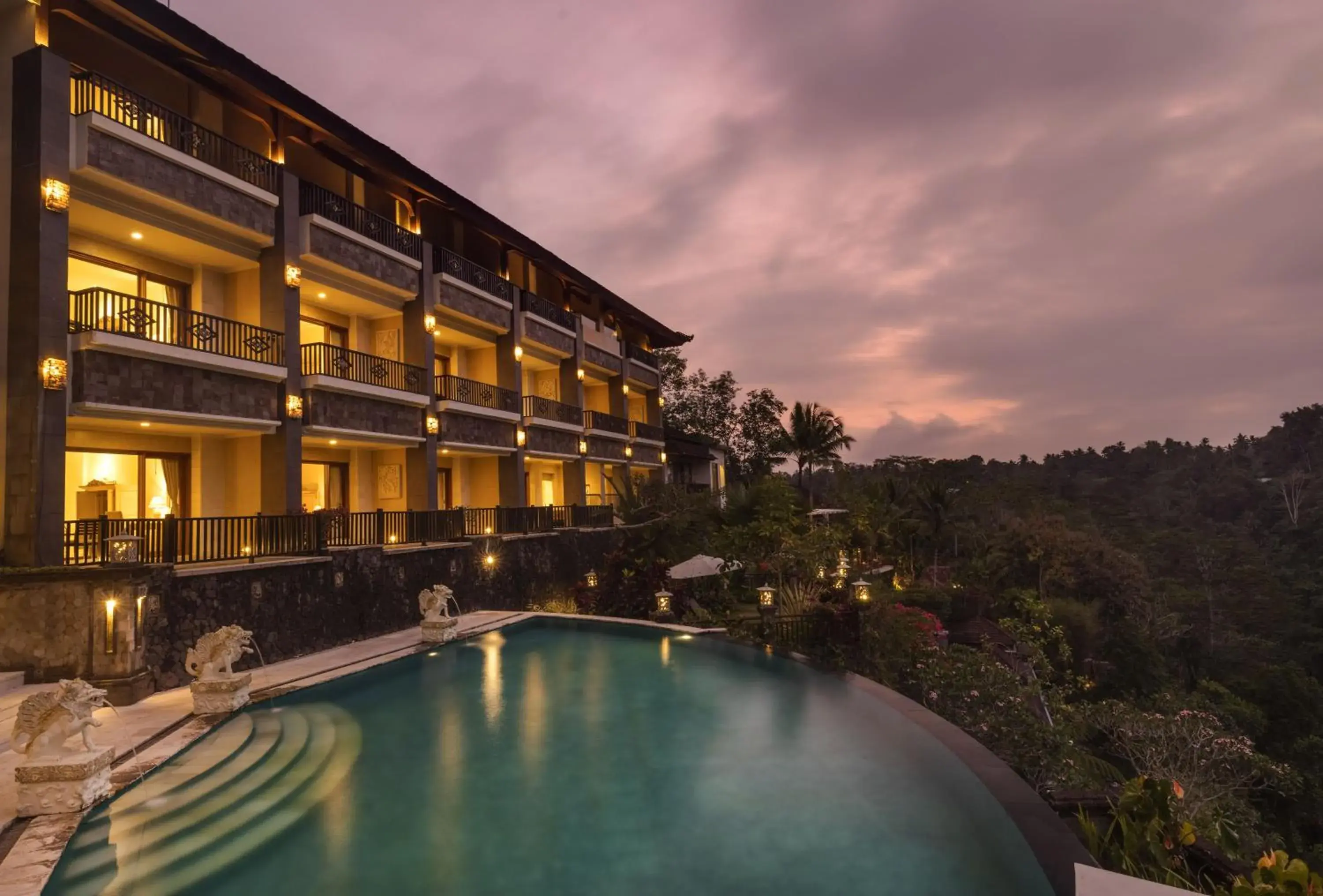 Property building, Swimming Pool in Rijasa Agung Resort and Villas