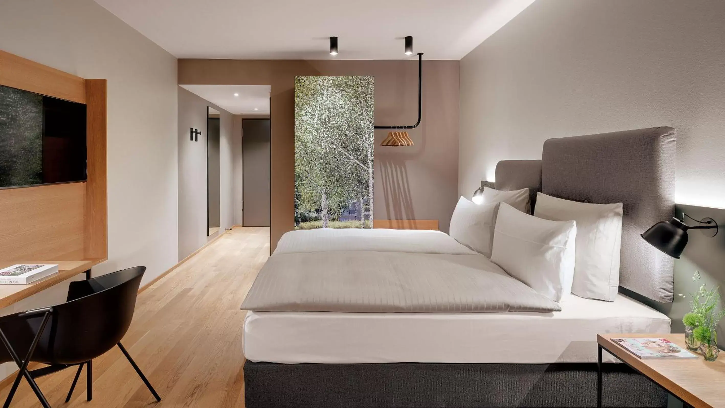 Bed in Hotel the YARD Berlin Bed in Hotel the YARD Berlin