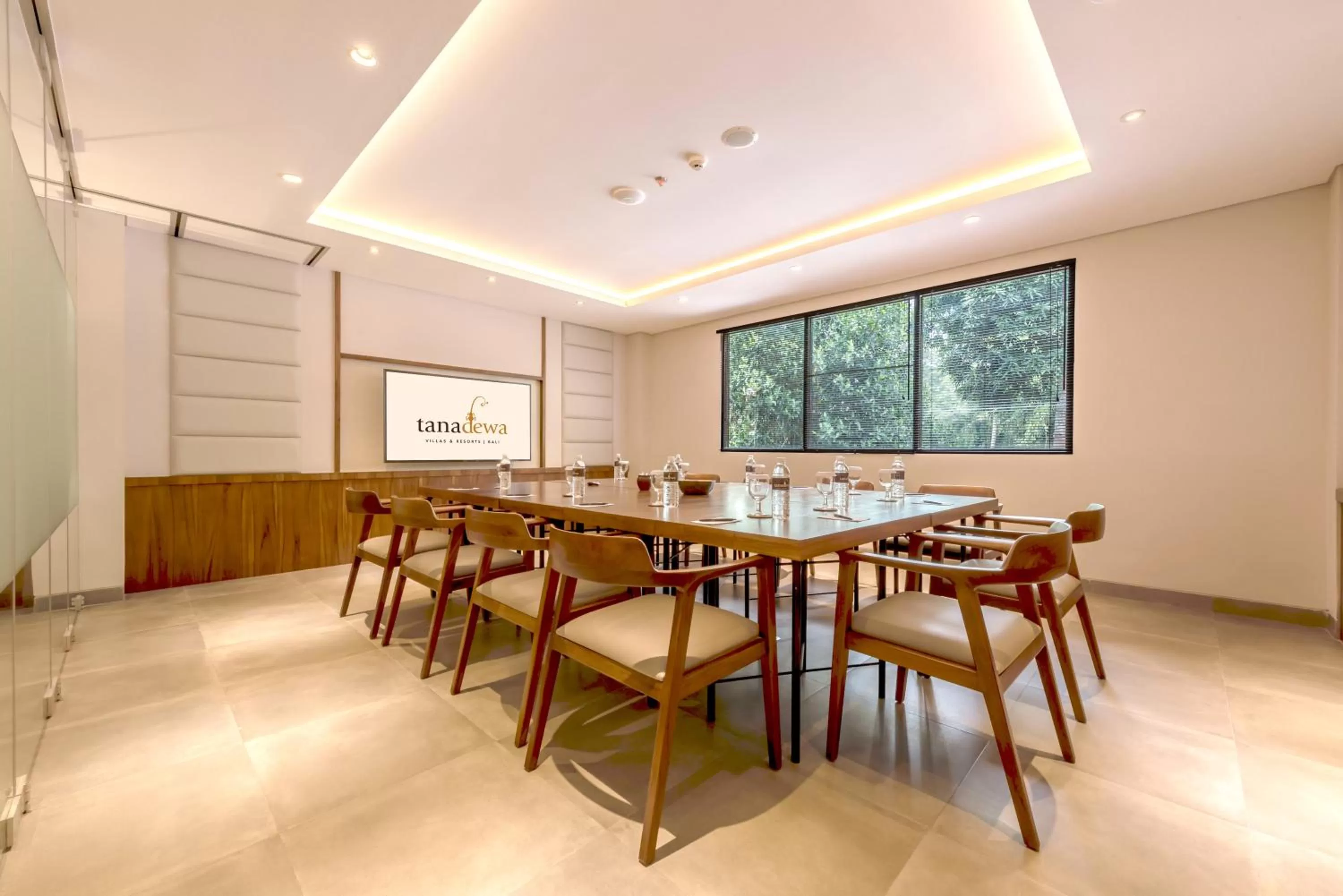 Meeting/conference room in tanadewa Resort Ubud Bali by Cross Collection