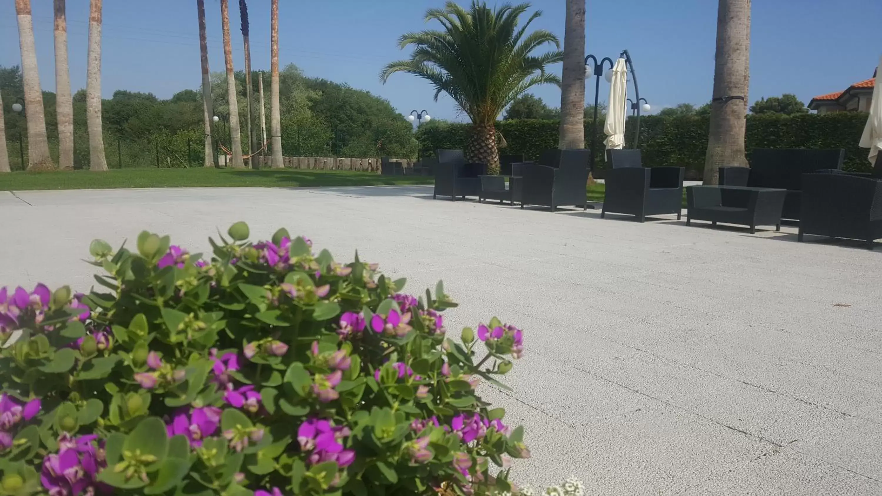 Garden in Hotel La Palma de Llanes