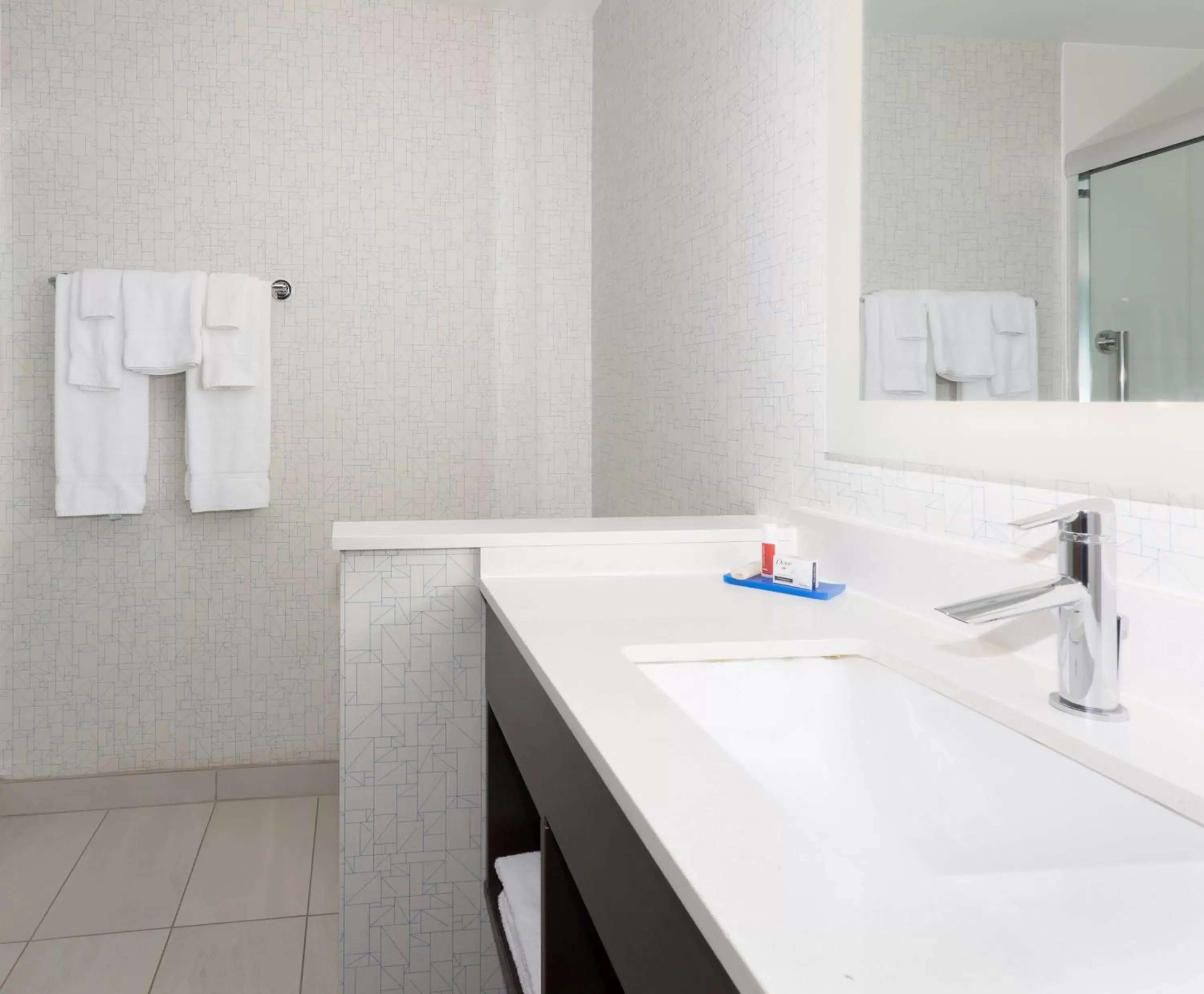 Bathroom in Holiday Inn Express & Suites - Firestone - Longmont , an IHG Hotel