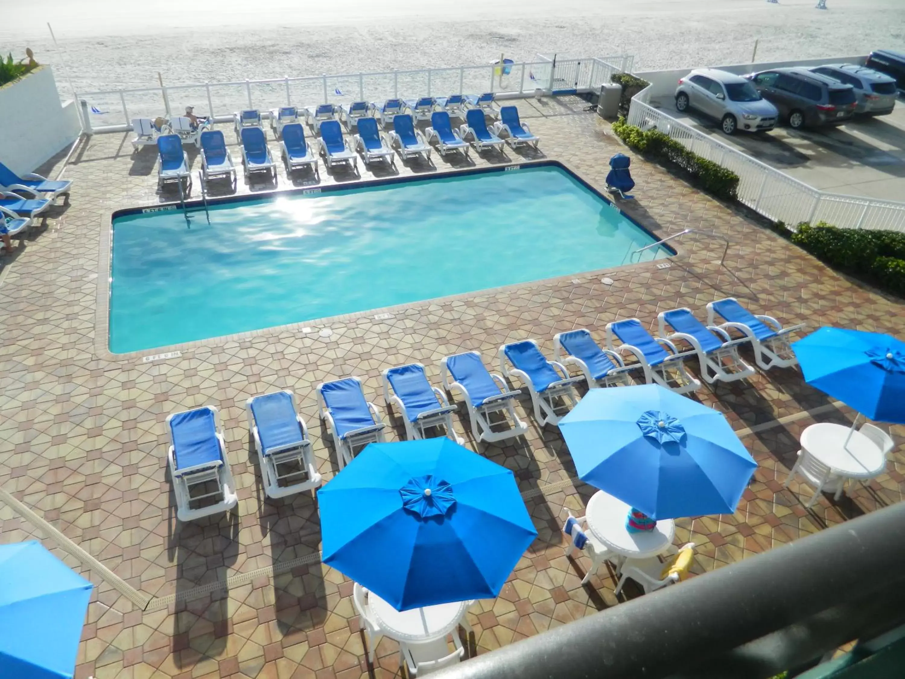 Pool View in Tropical Winds Resort Hotel