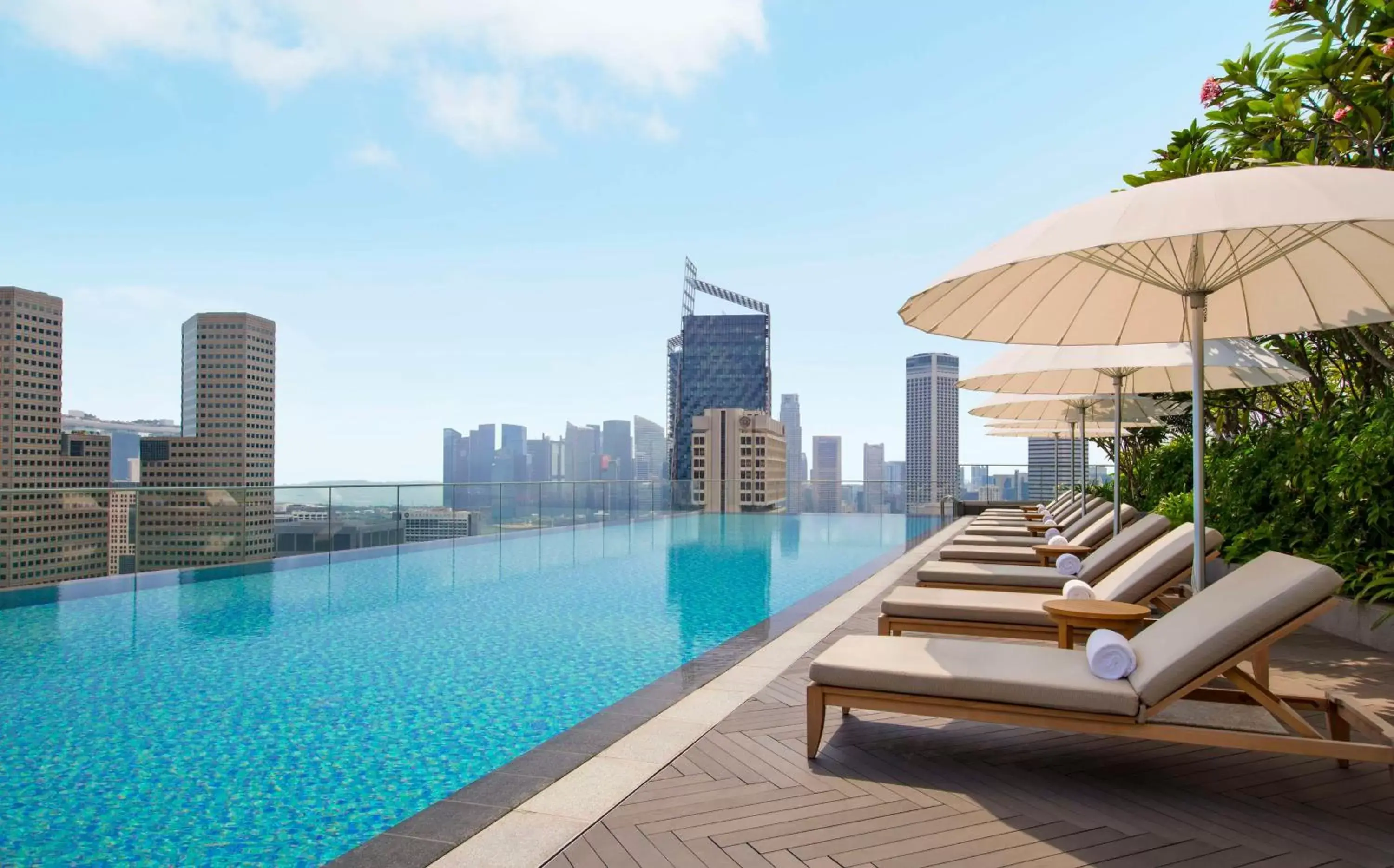 Swimming Pool in Andaz Singapore A Concept by Hyatt