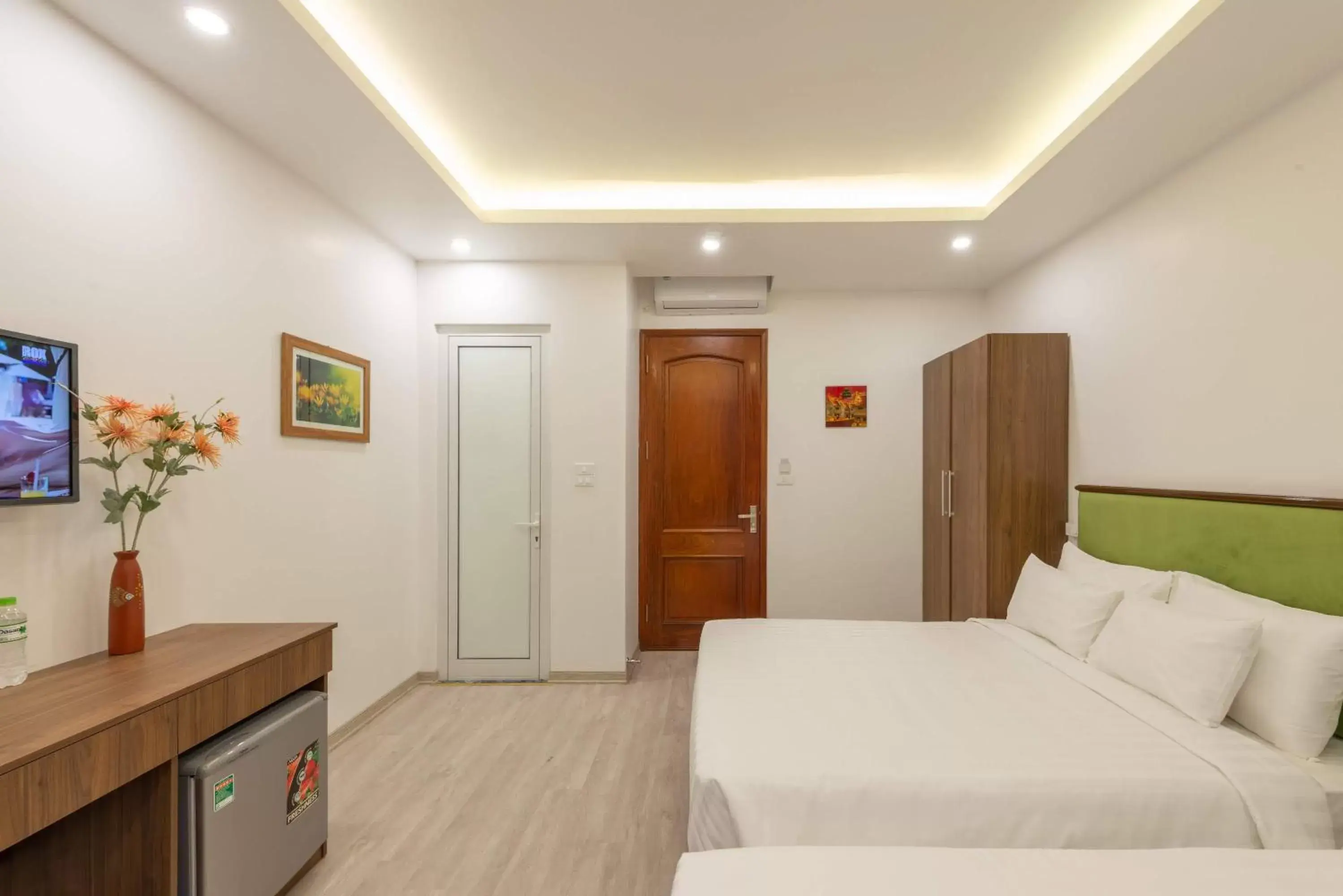 Bed in AMI Old Quarter Hotel Bed in AMI Old Quarter Hotel