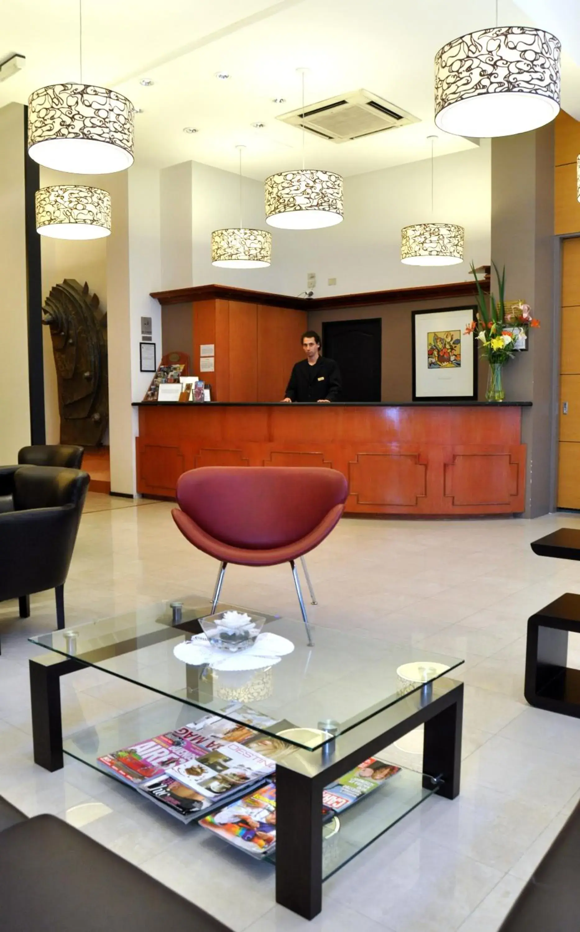 Lobby or reception in Hotel UTHGRA de las Luces Lobby or reception in Hotel UTHGRA de las Luces