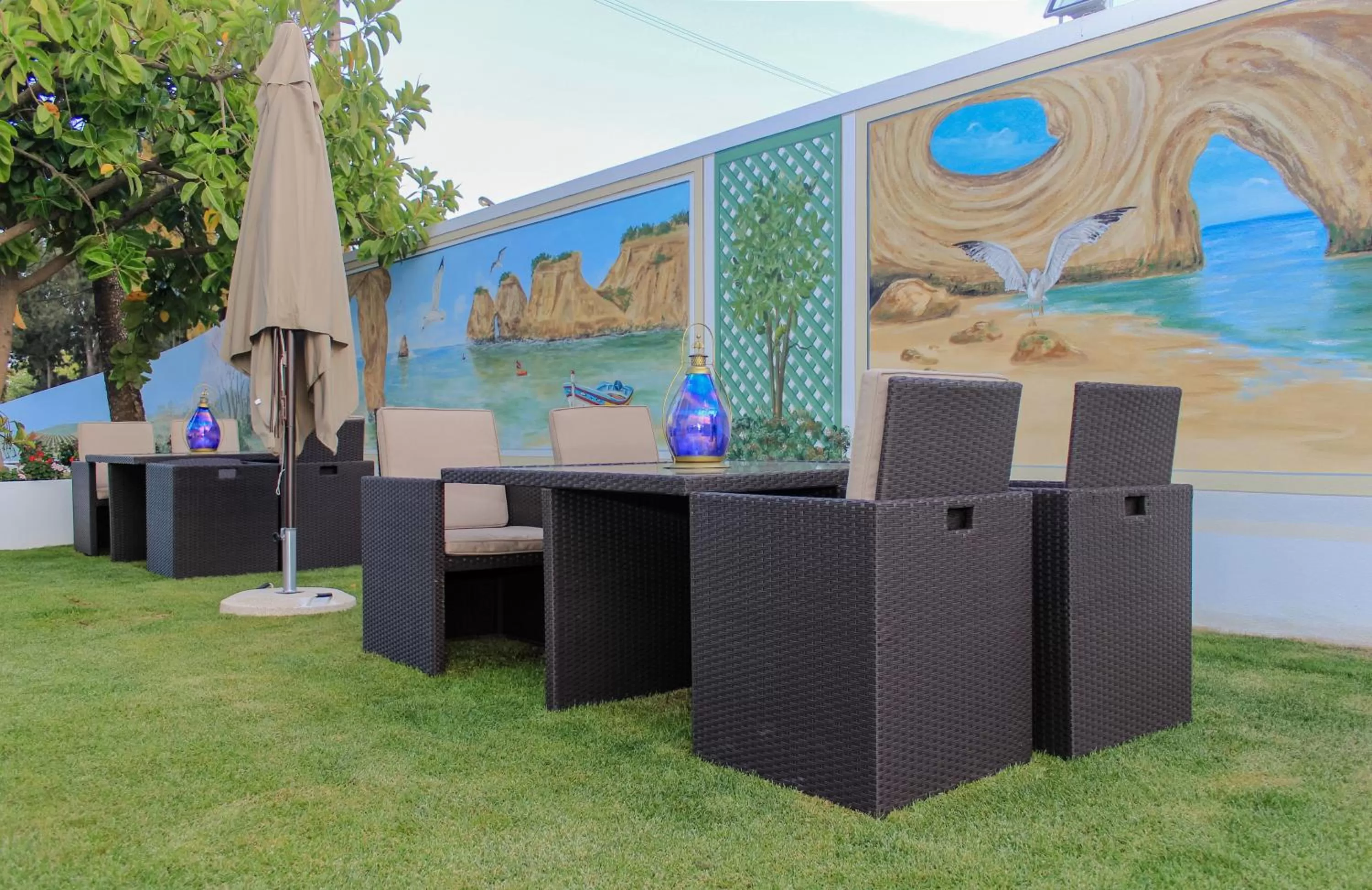 Decorative detail in Lagoa Hotel