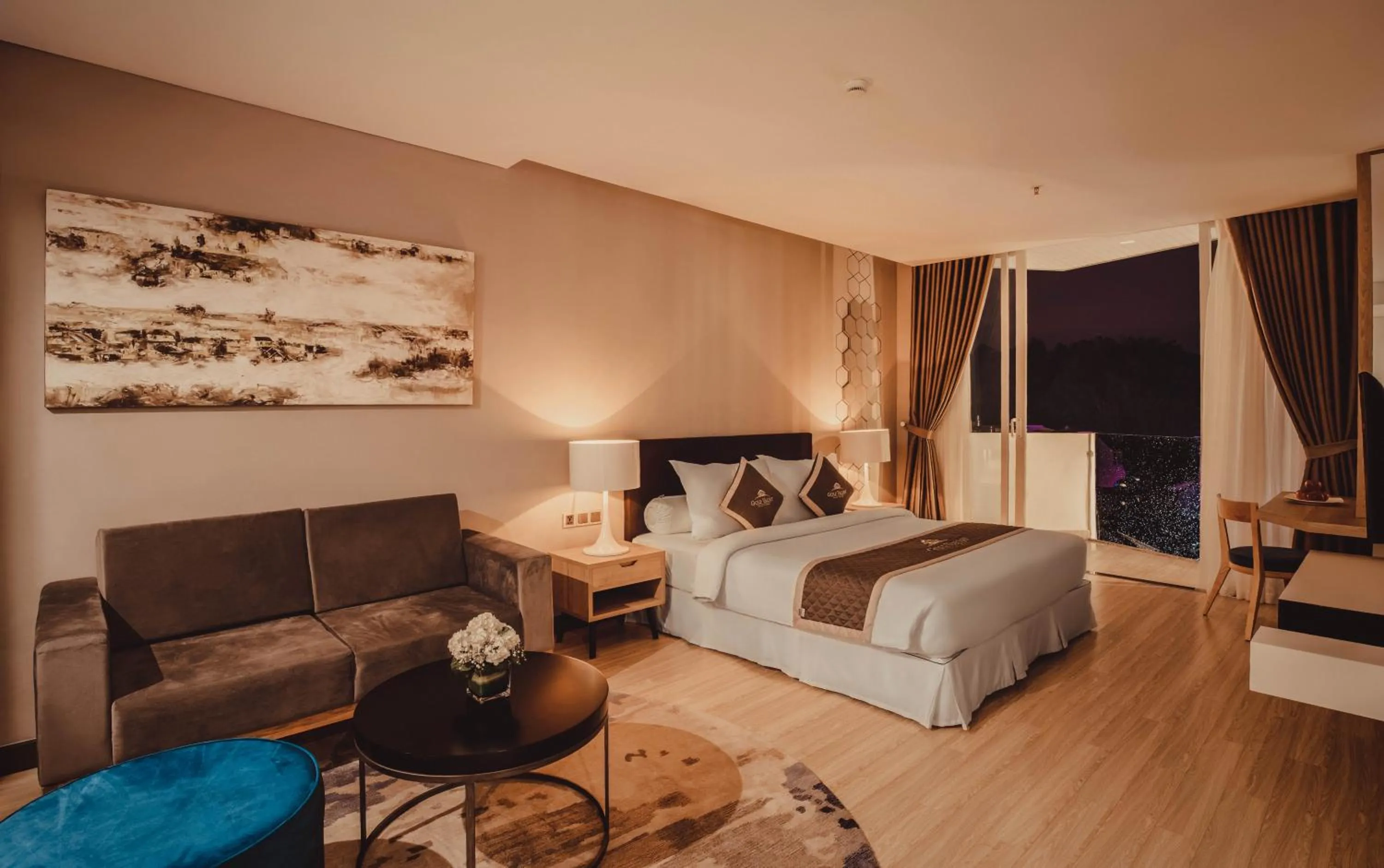 Bed in Golf Valley Hotel