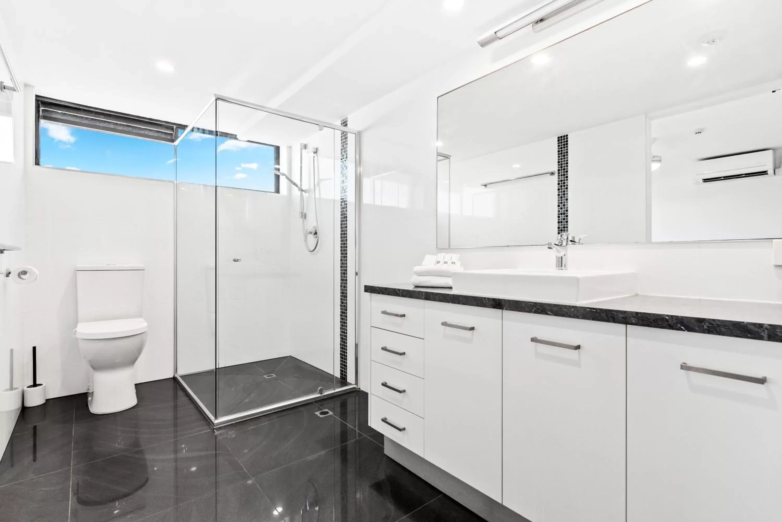 Shower, Bathroom in Windward Apartments