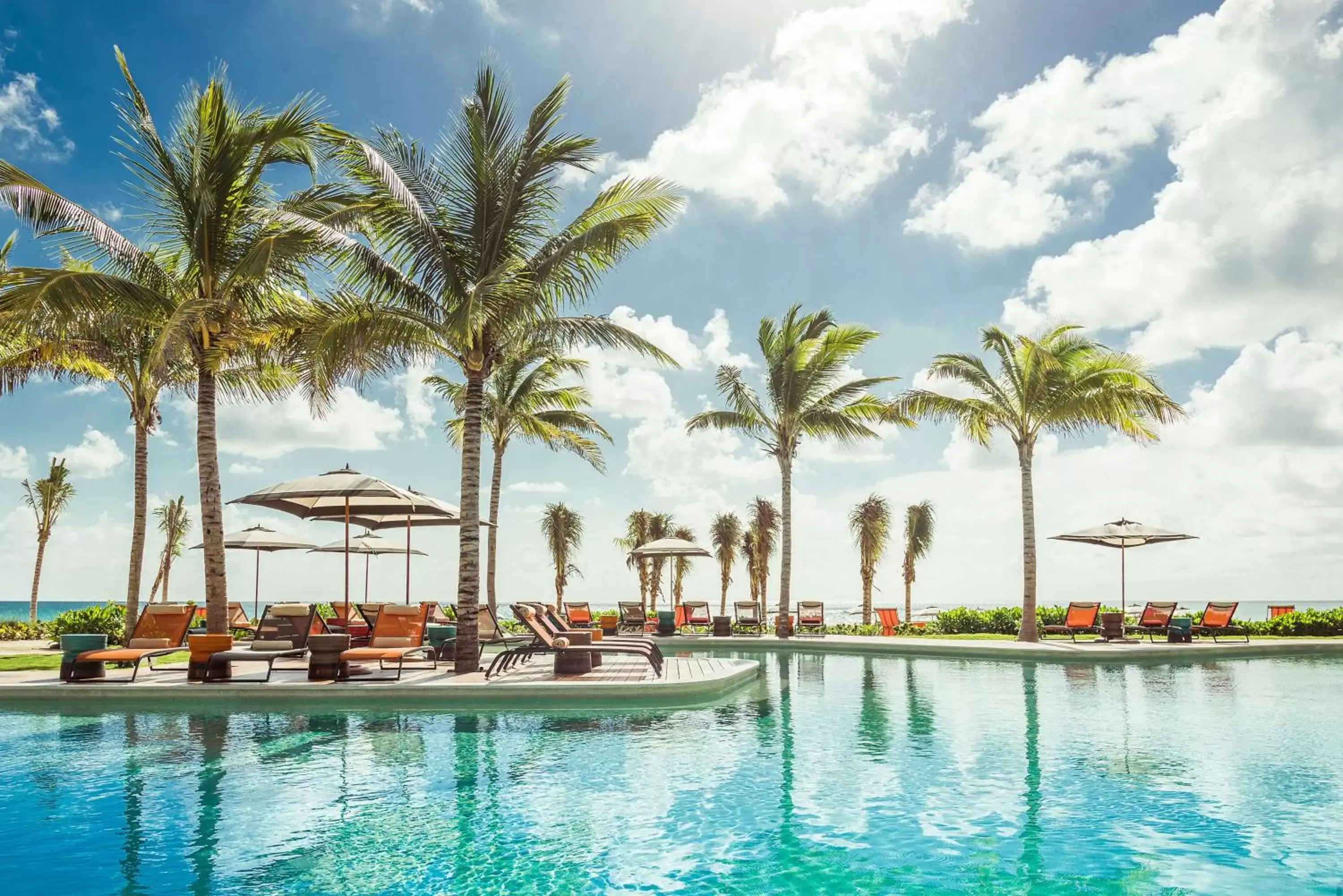 Pool view, Swimming Pool in Andaz Mayakoba - a concept by Hyatt