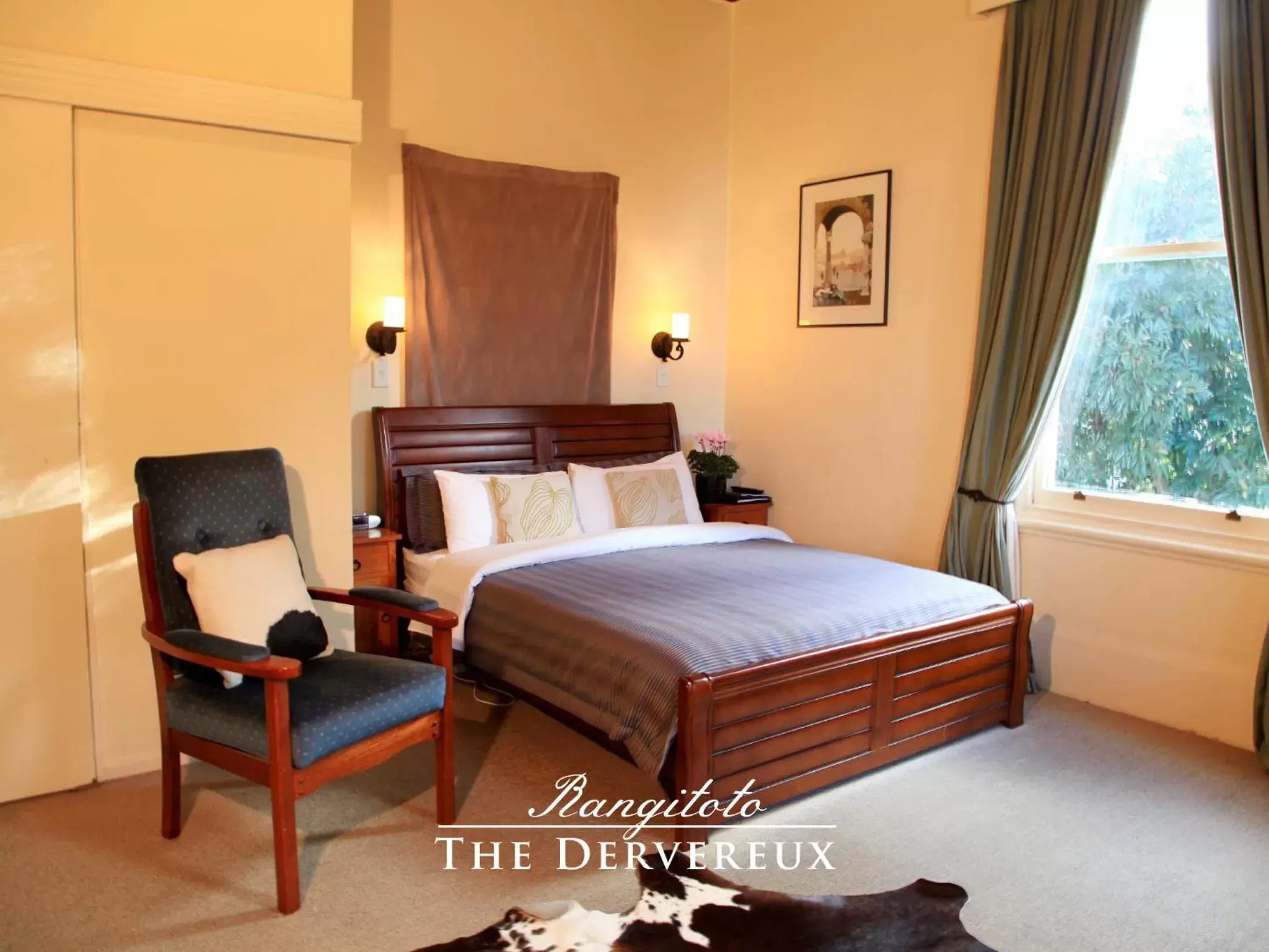 Bed in The Devereux Boutique Hotel