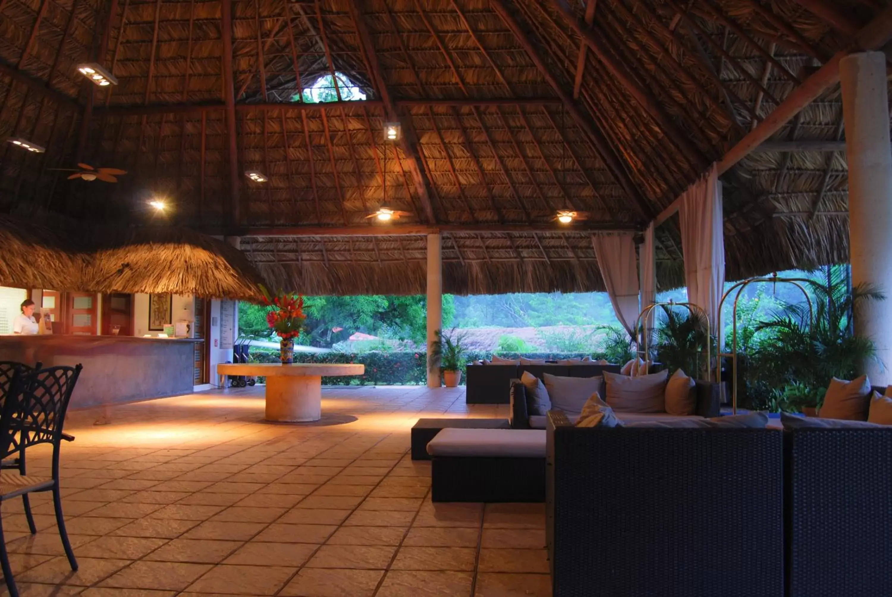 Lobby or reception in Hotel Villa Mercedes Palenque