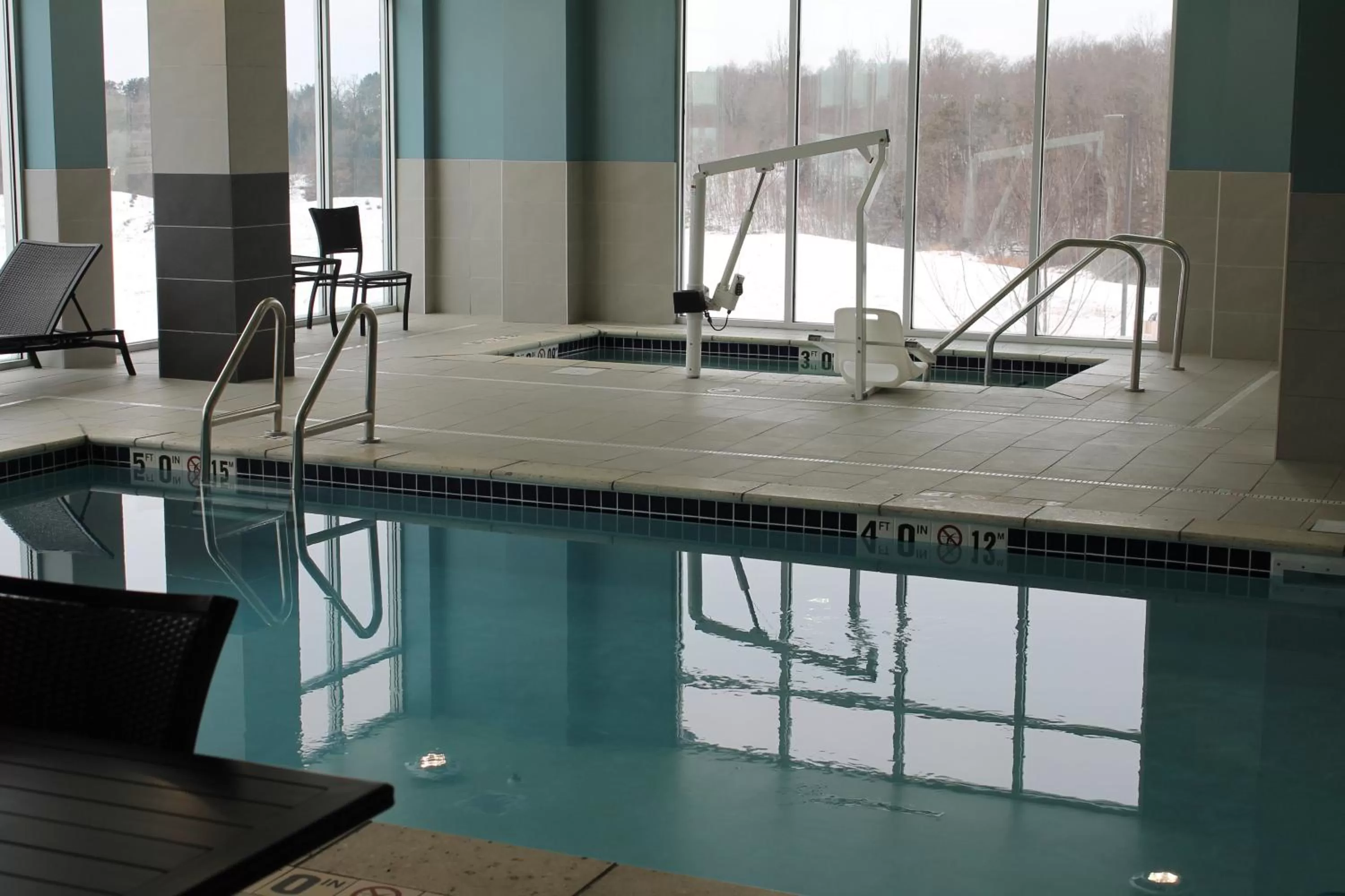 Swimming pool in Holiday Inn Express & Suites - Hudson I-94 by IHG