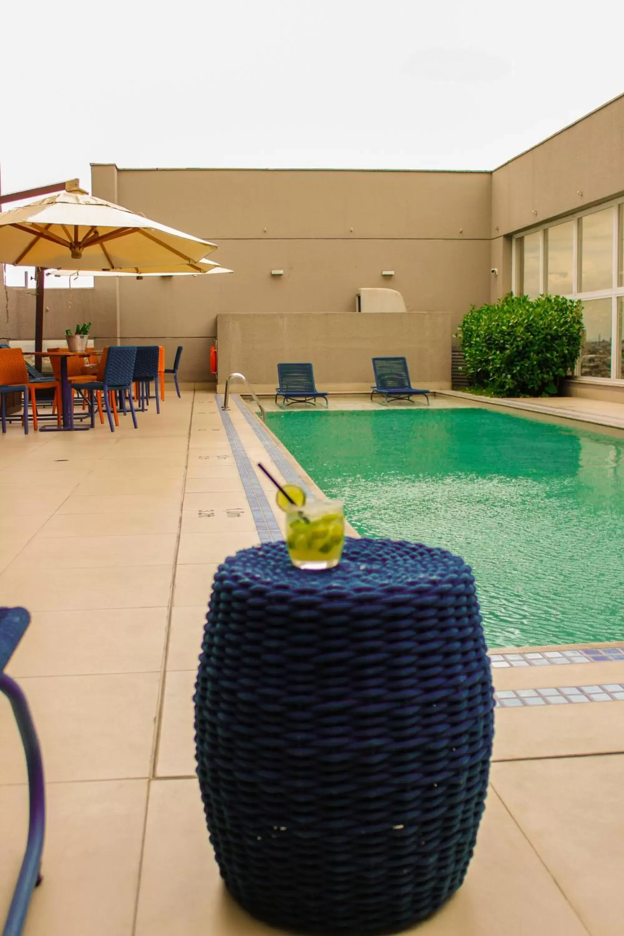 Swimming Pool in Hilton Garden Inn Santo Andre