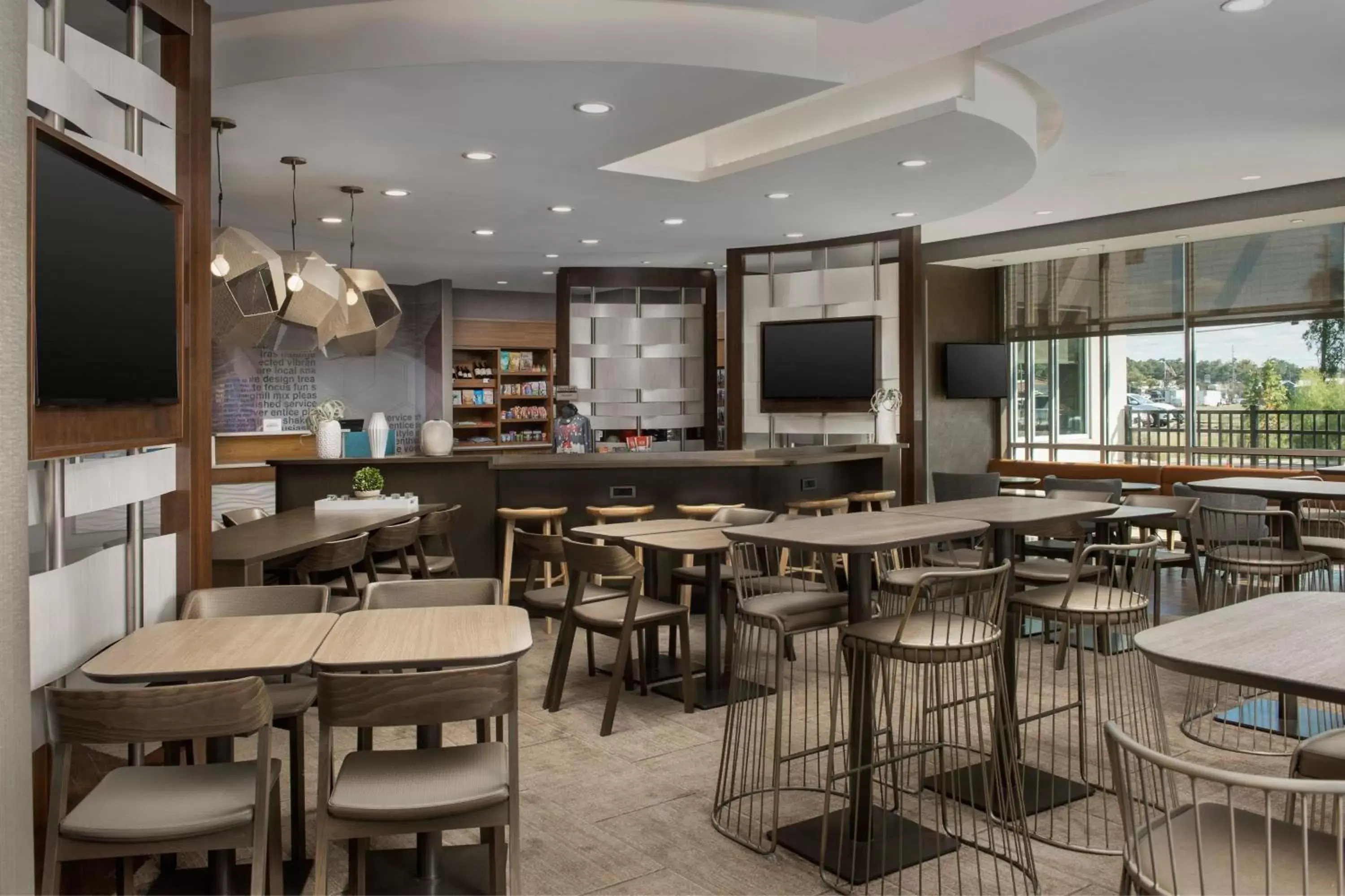 Lobby or reception, Restaurant/Places to Eat in SpringHill Suites by Marriott Tuscaloosa