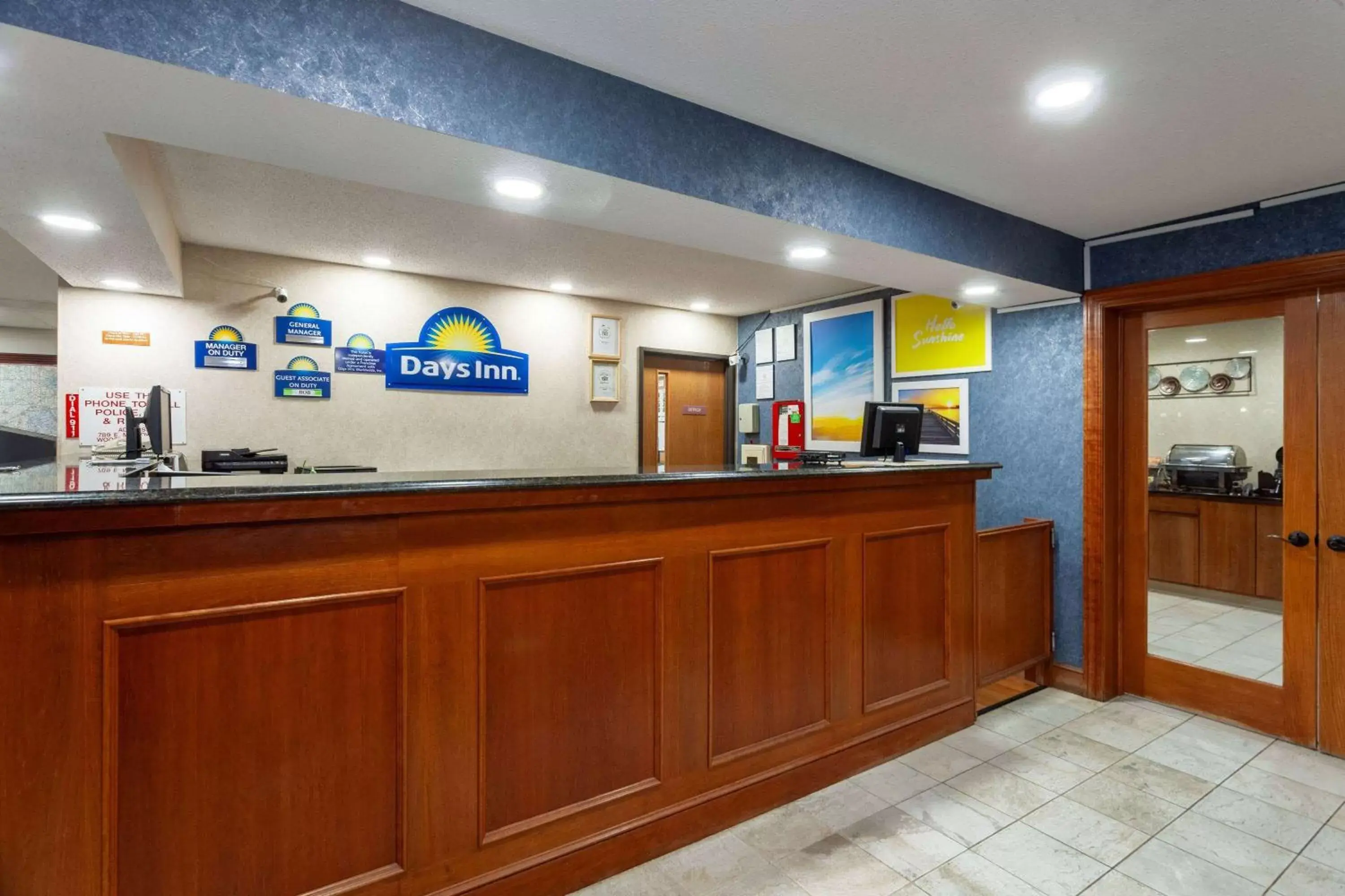 Lobby or reception in Days Inn by Wyndham Wooster Lobby or reception in Days Inn by Wyndham Wooster