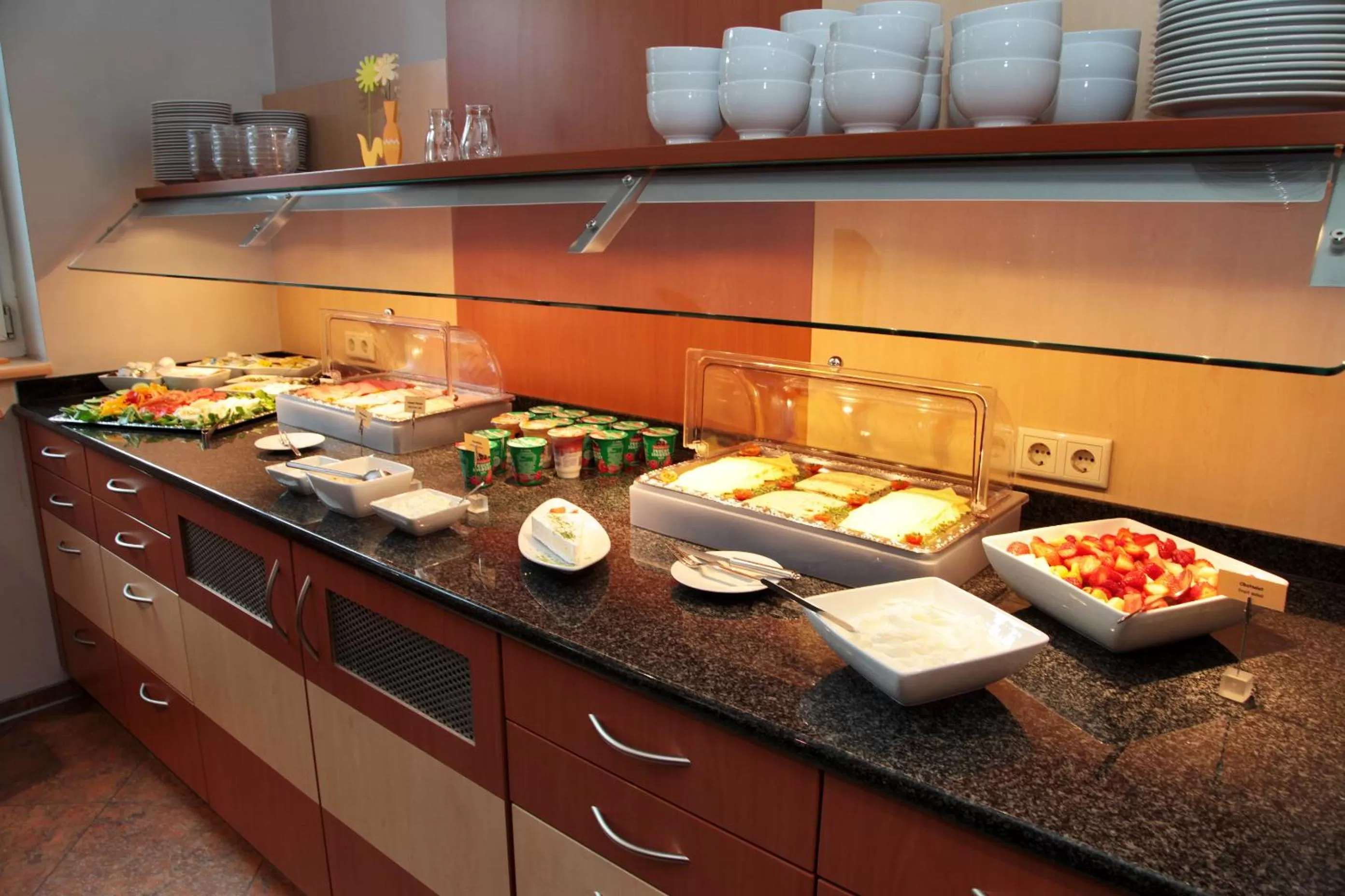 Buffet breakfast in Hotel Petul An der Zeche