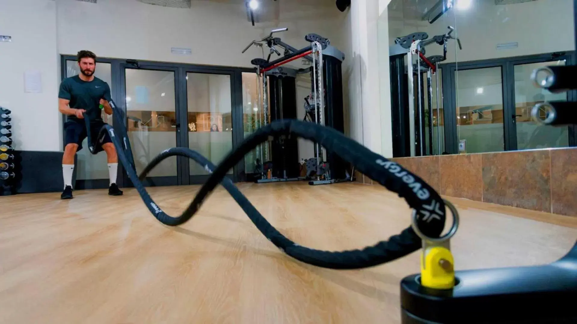 Fitness centre/facilities in Hotel Roc Meler