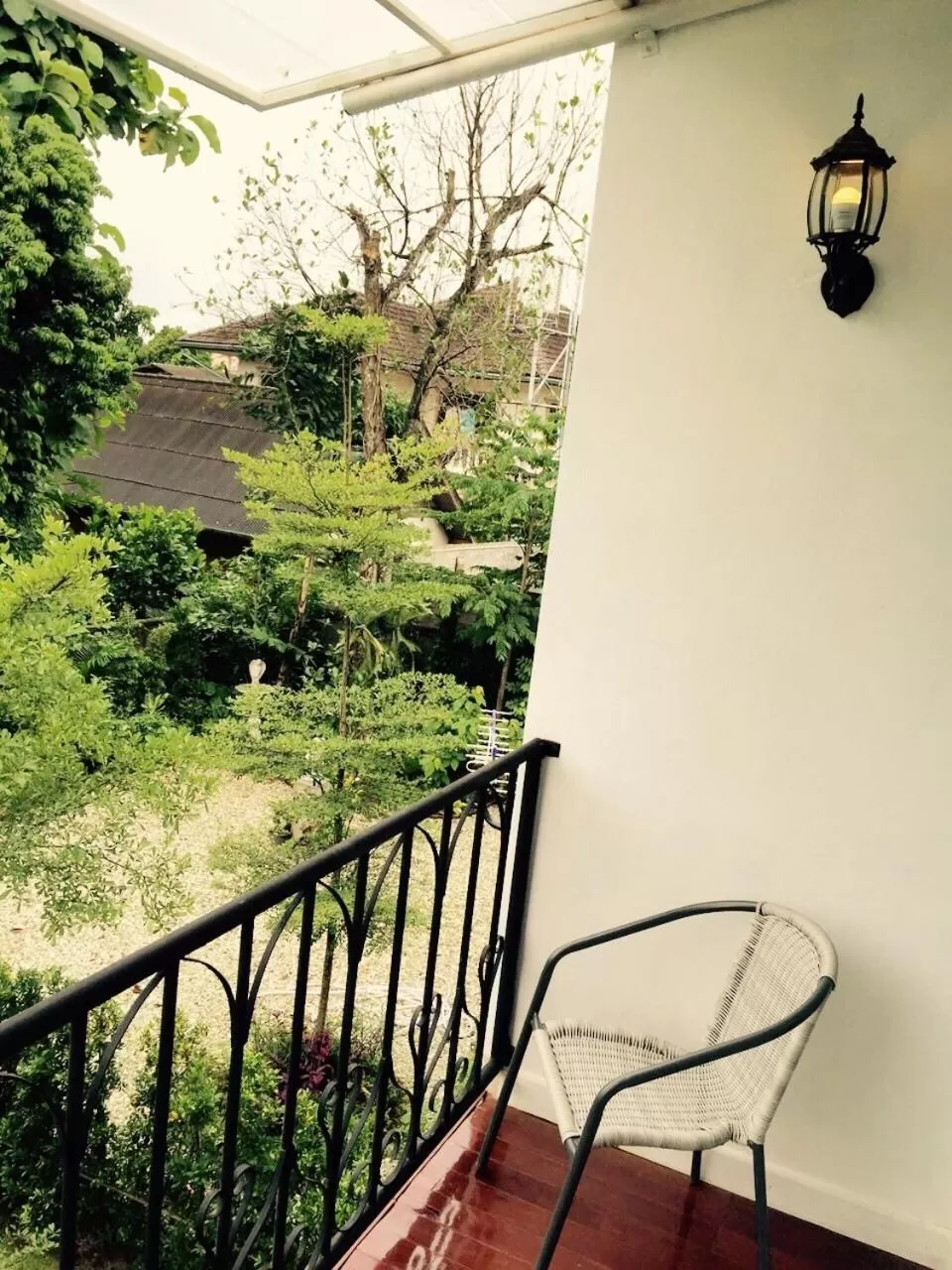 Balcony/Terrace in Nai Suan Bed and Breakfast