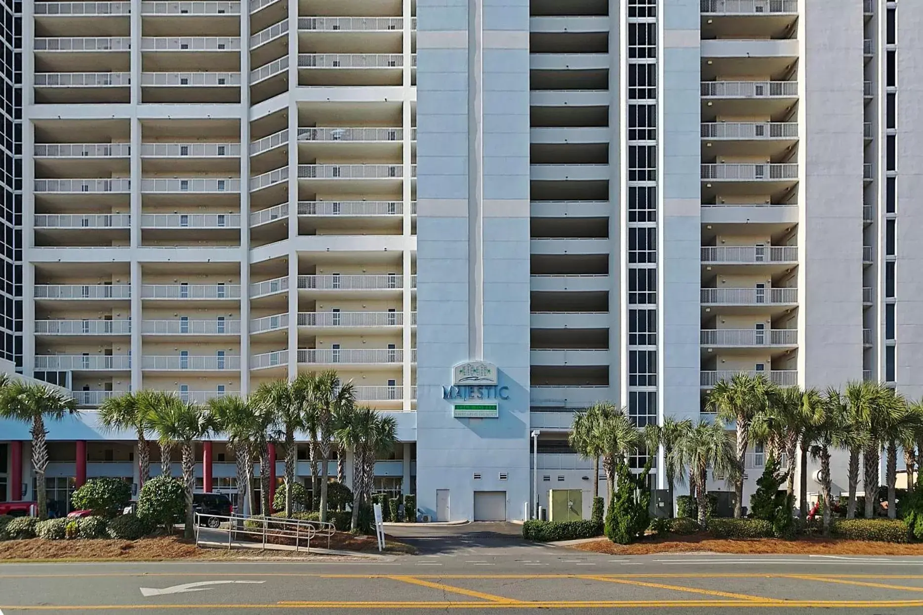 Property Building in Majestic Beach Resort, Panama City Beach, Fl