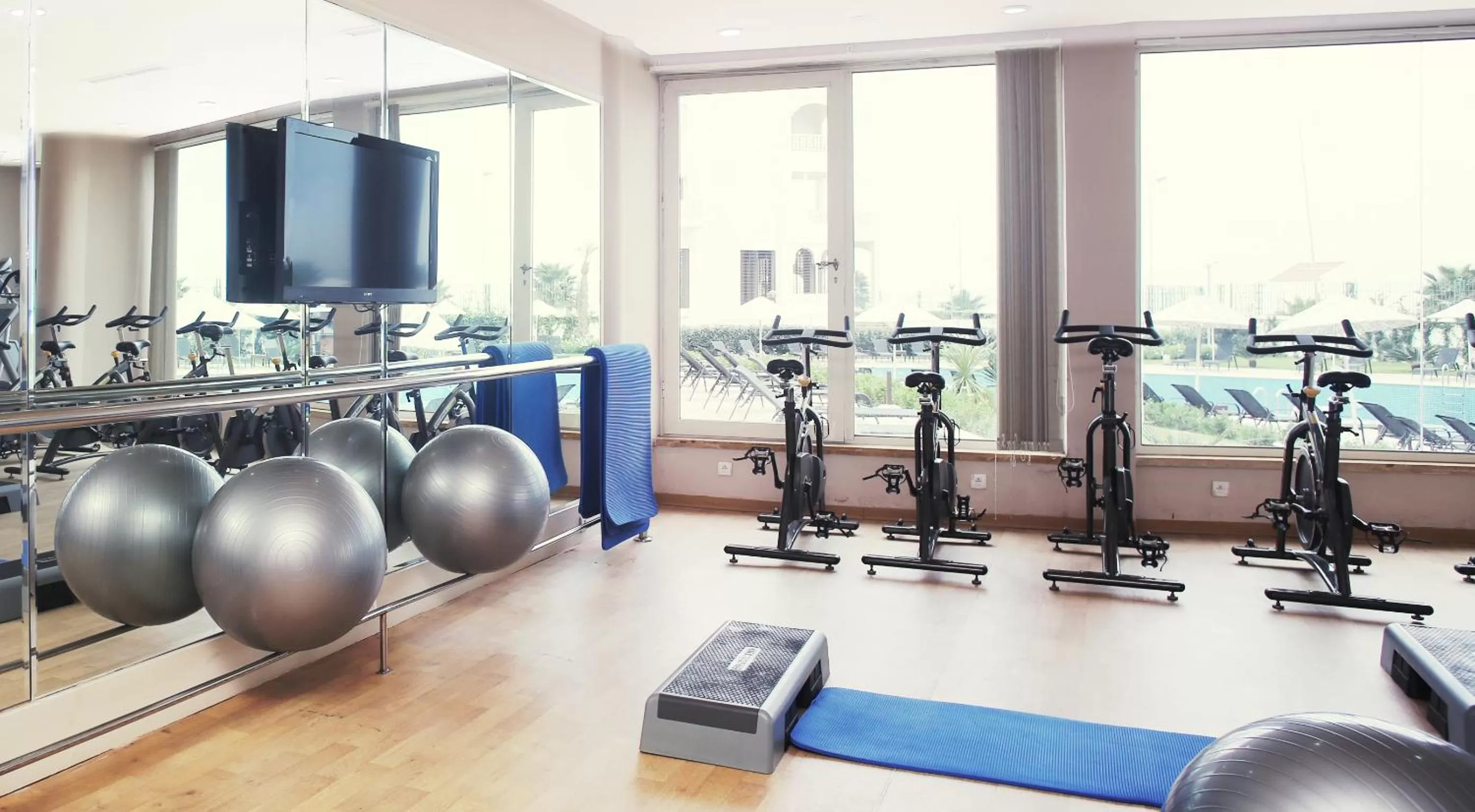 Fitness centre/facilities in Grand Mogador Sea View & Spa