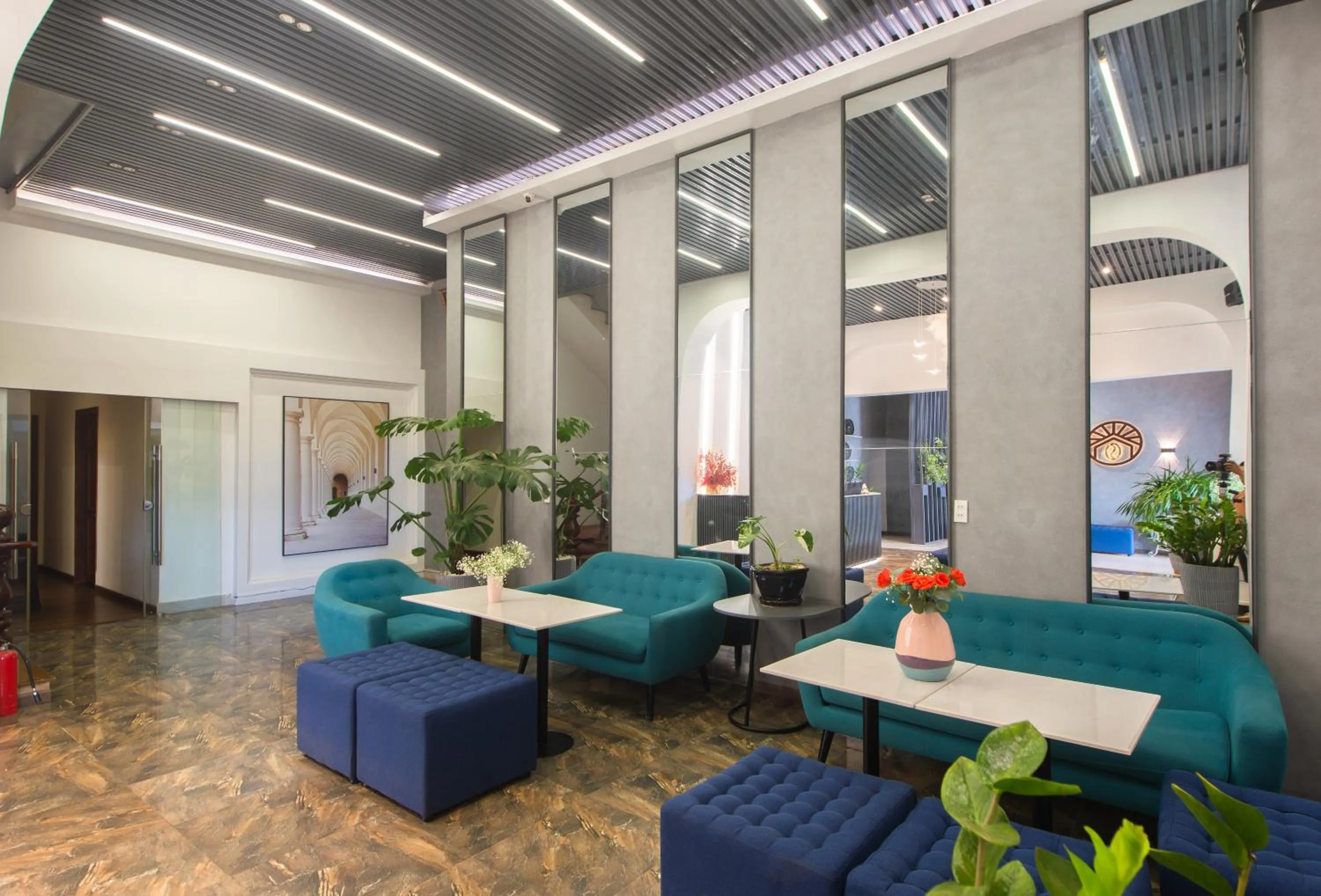 Lobby or reception in Tasme Hotel