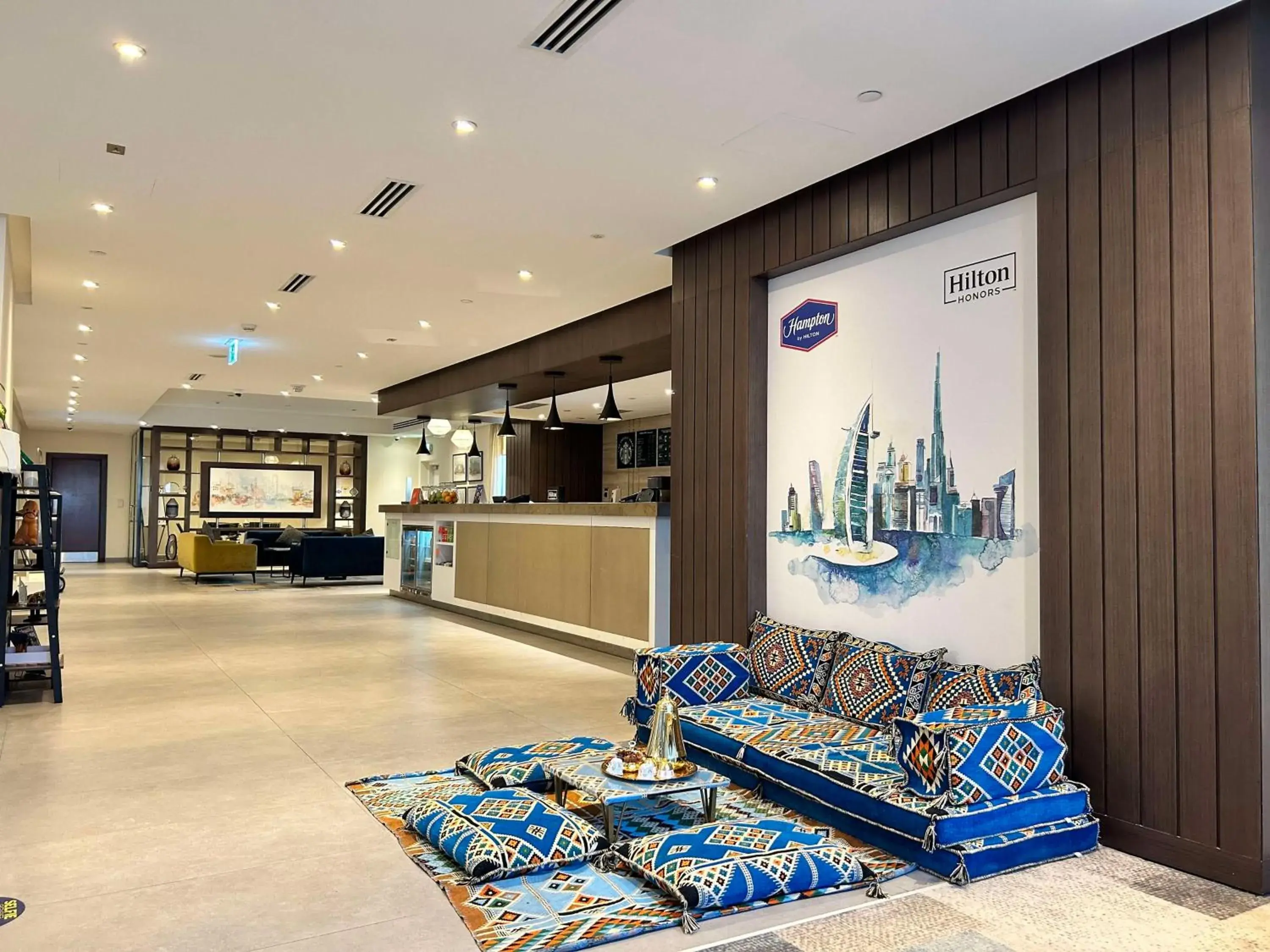 Lobby or reception, Lobby/Reception in Hampton By Hilton Dubai Al Barsha