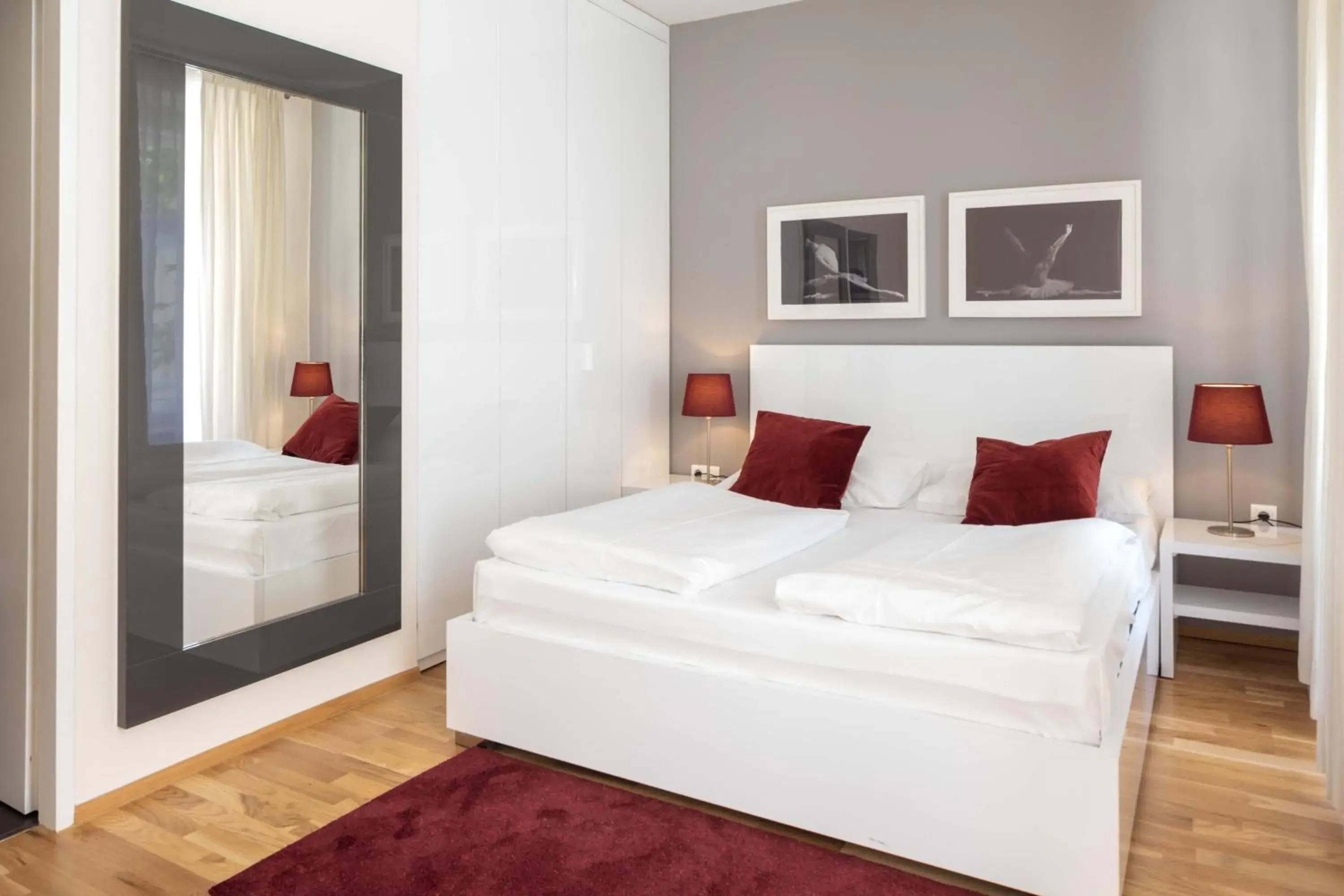 Bed in The Levante Rathaus Apartments