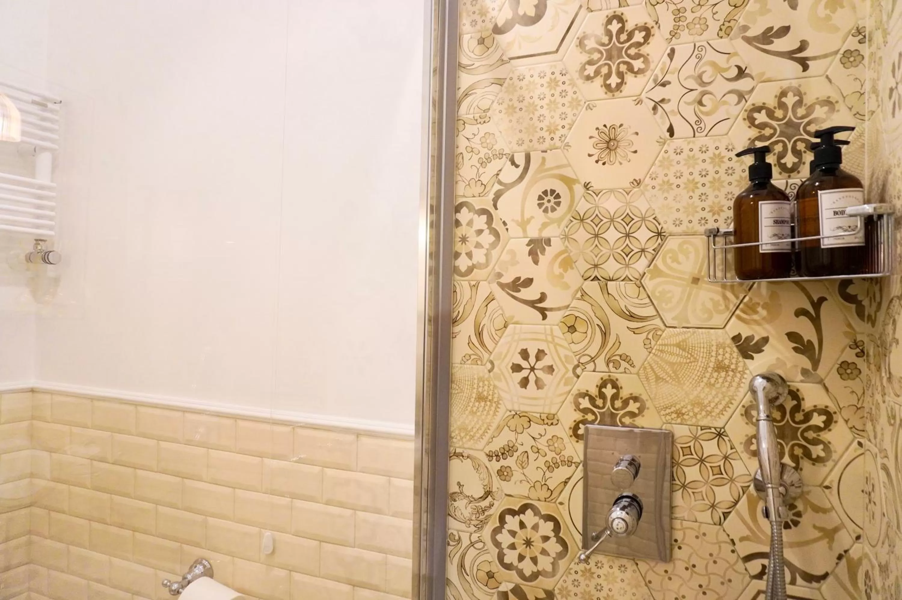 Shower in Macchiato Suites Boutique Guest House