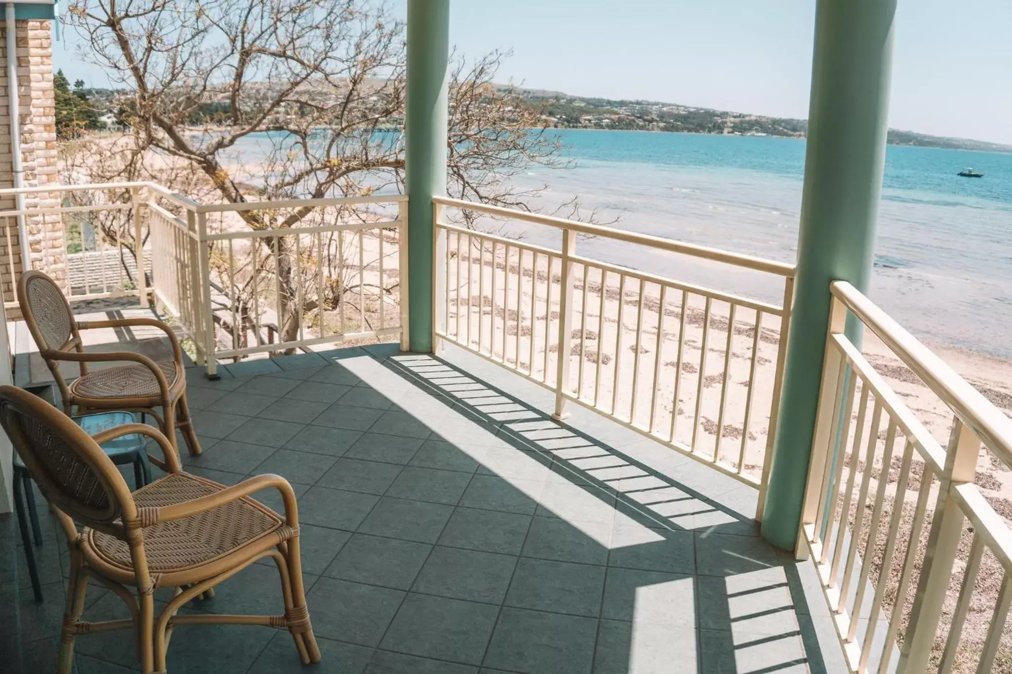 Balcony/Terrace in Hilton Motel