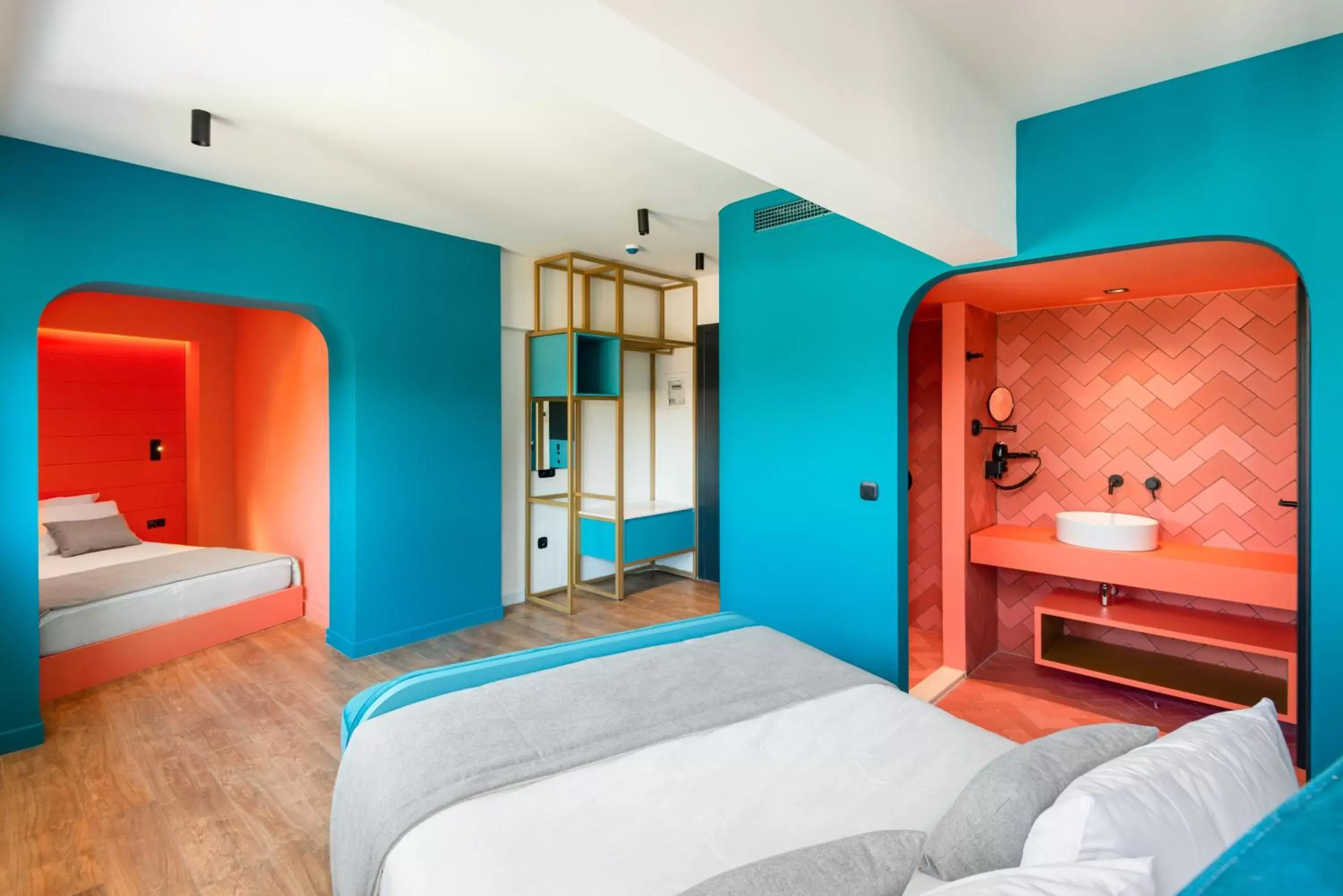Bedroom, Bed in Colors Hotel Athens