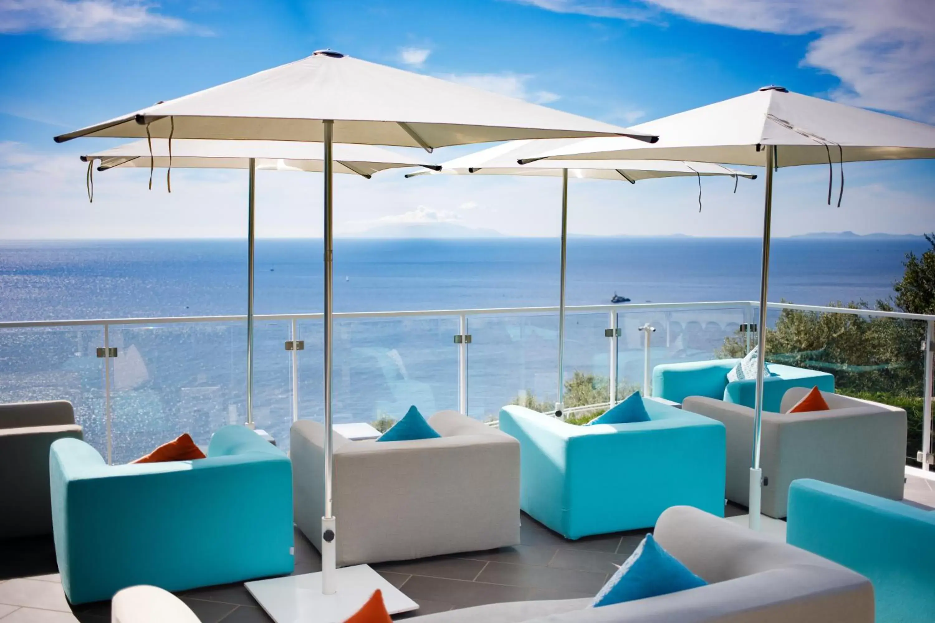 Lounge or bar in Villa Fiorella Art Hotel