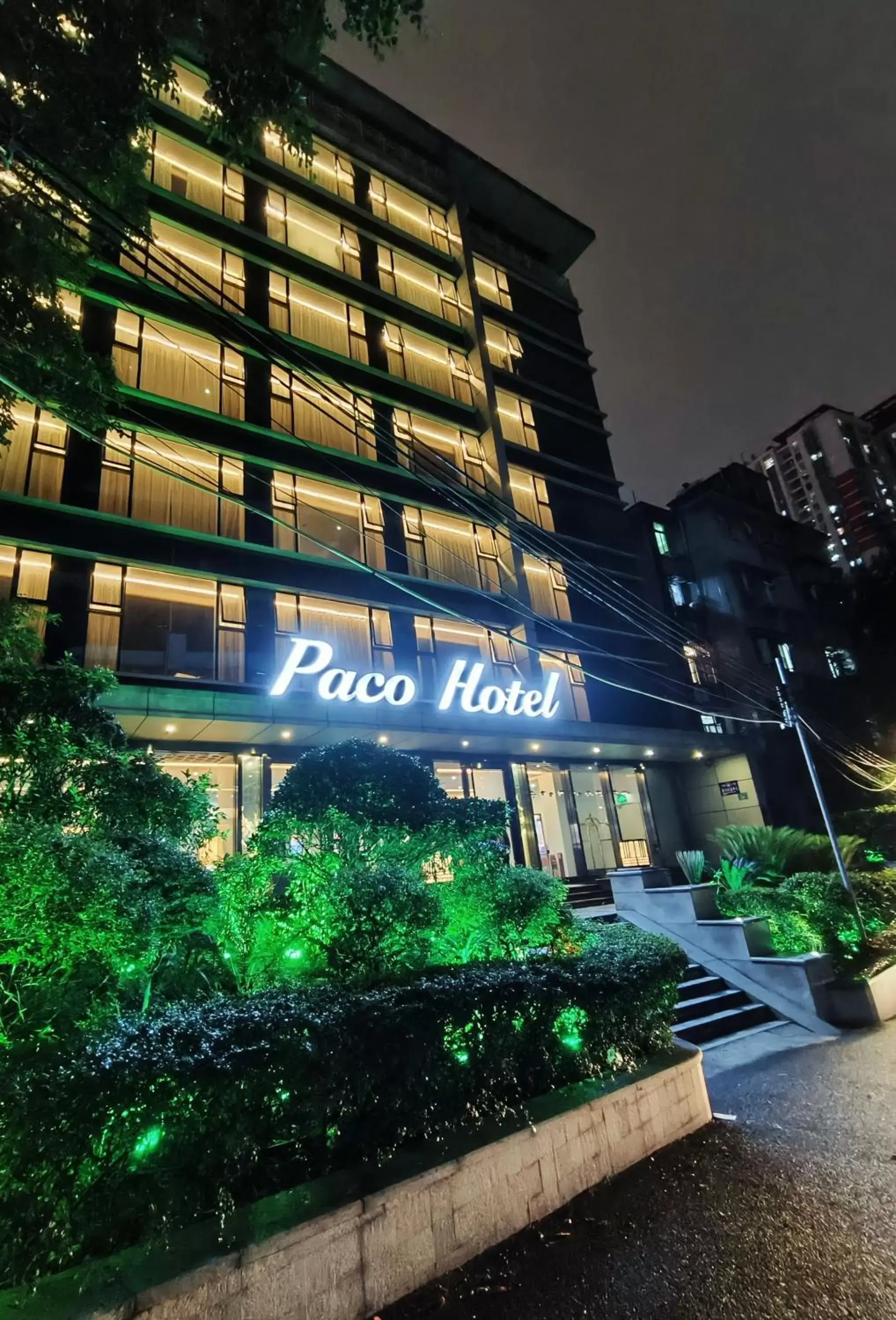 Night, Property Building in Paco Hotel Ouzhuang Metro Guangzhou-Free shuttle to Canton fair
