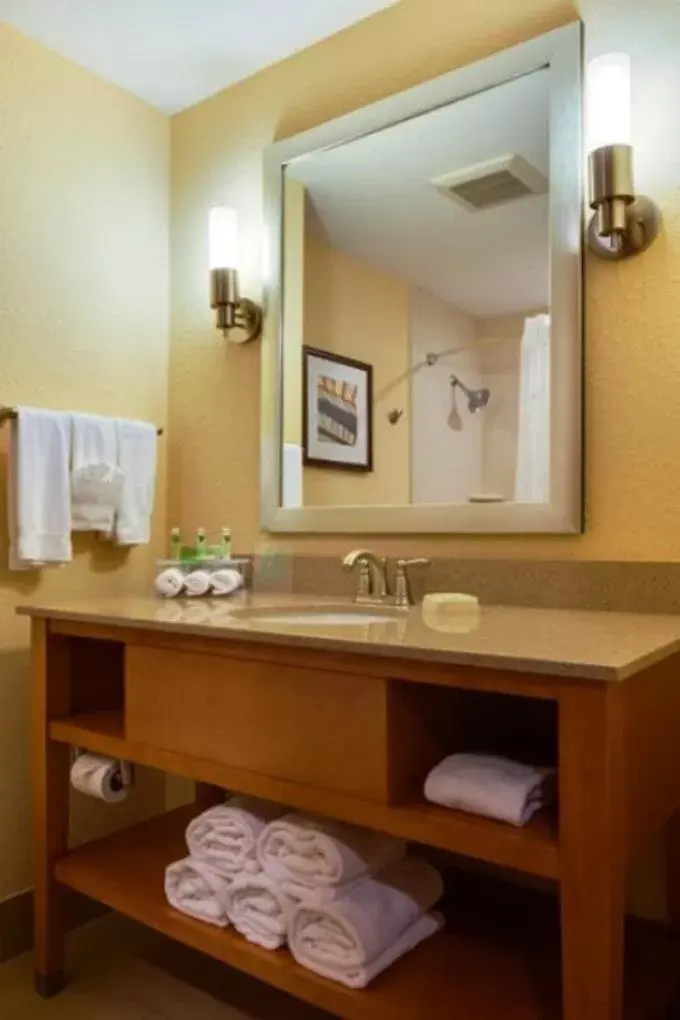 Bathroom in Holiday Inn Express Fort Lauderdale Airport South, an IHG Hotel