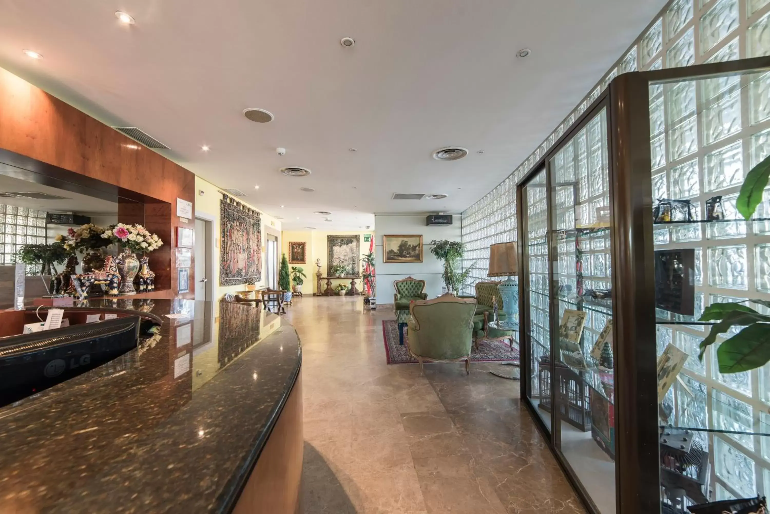 Lobby or reception in Hotel Concordy