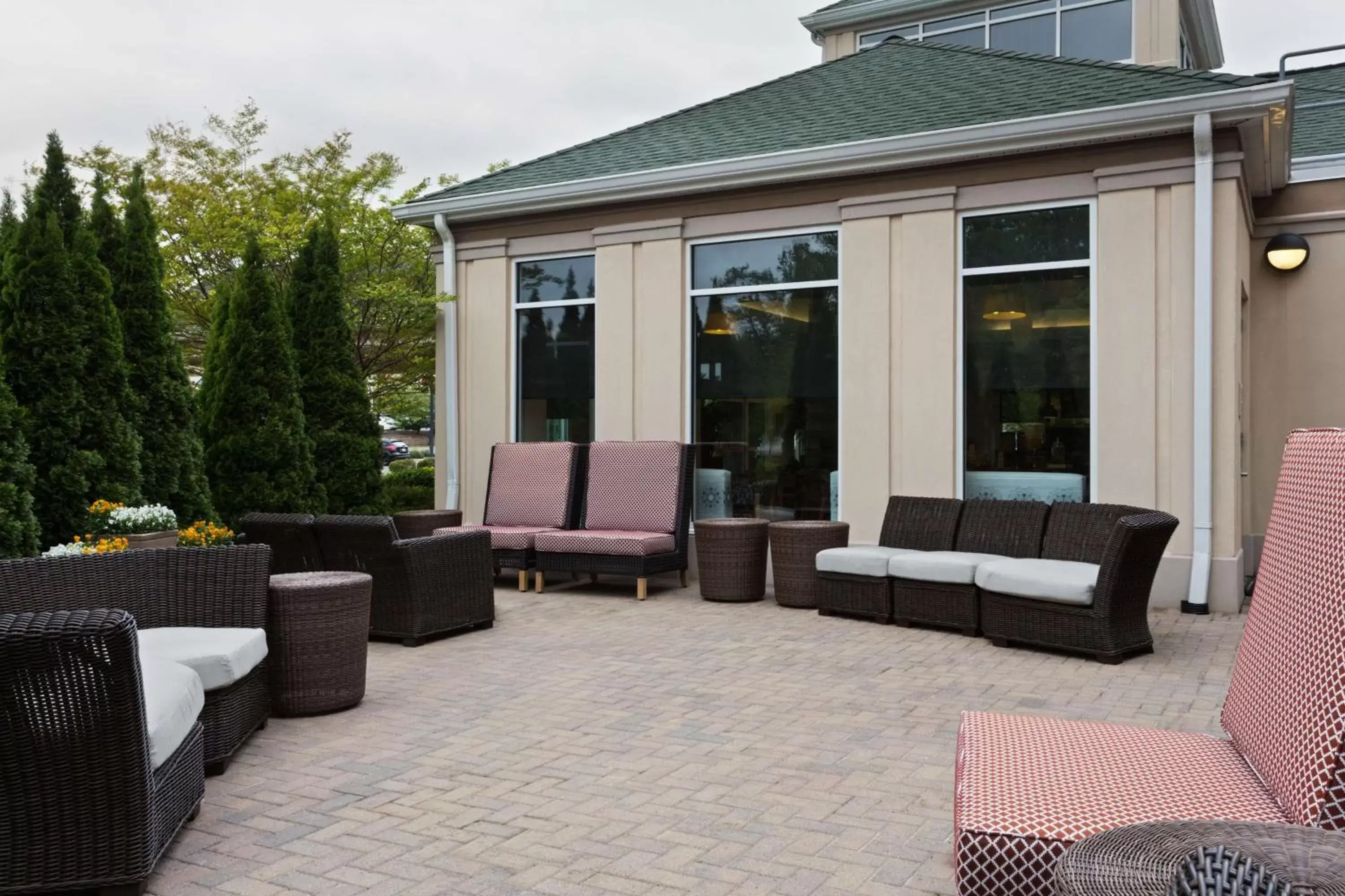 Patio in Hilton Garden Inn Annapolis