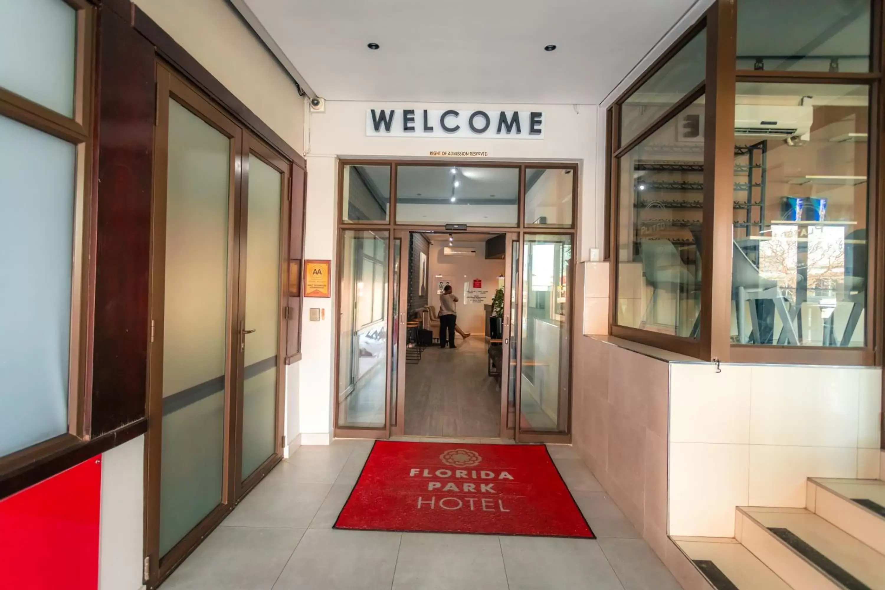 Facade/entrance in Florida Park Hotel, Florida Road