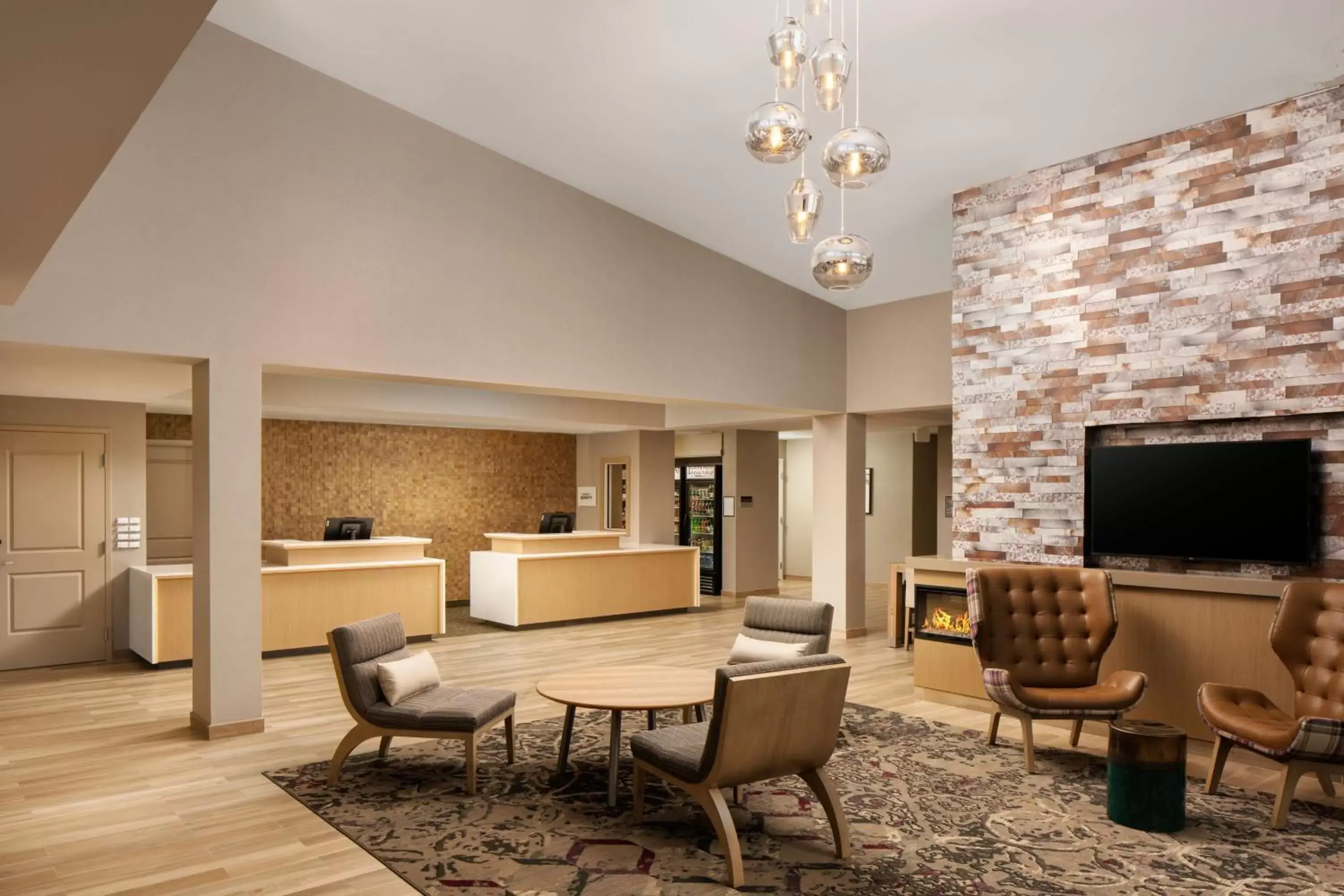 Lobby or reception, Seating Area in Residence Inn by Marriott Tampa Wesley Chapel
