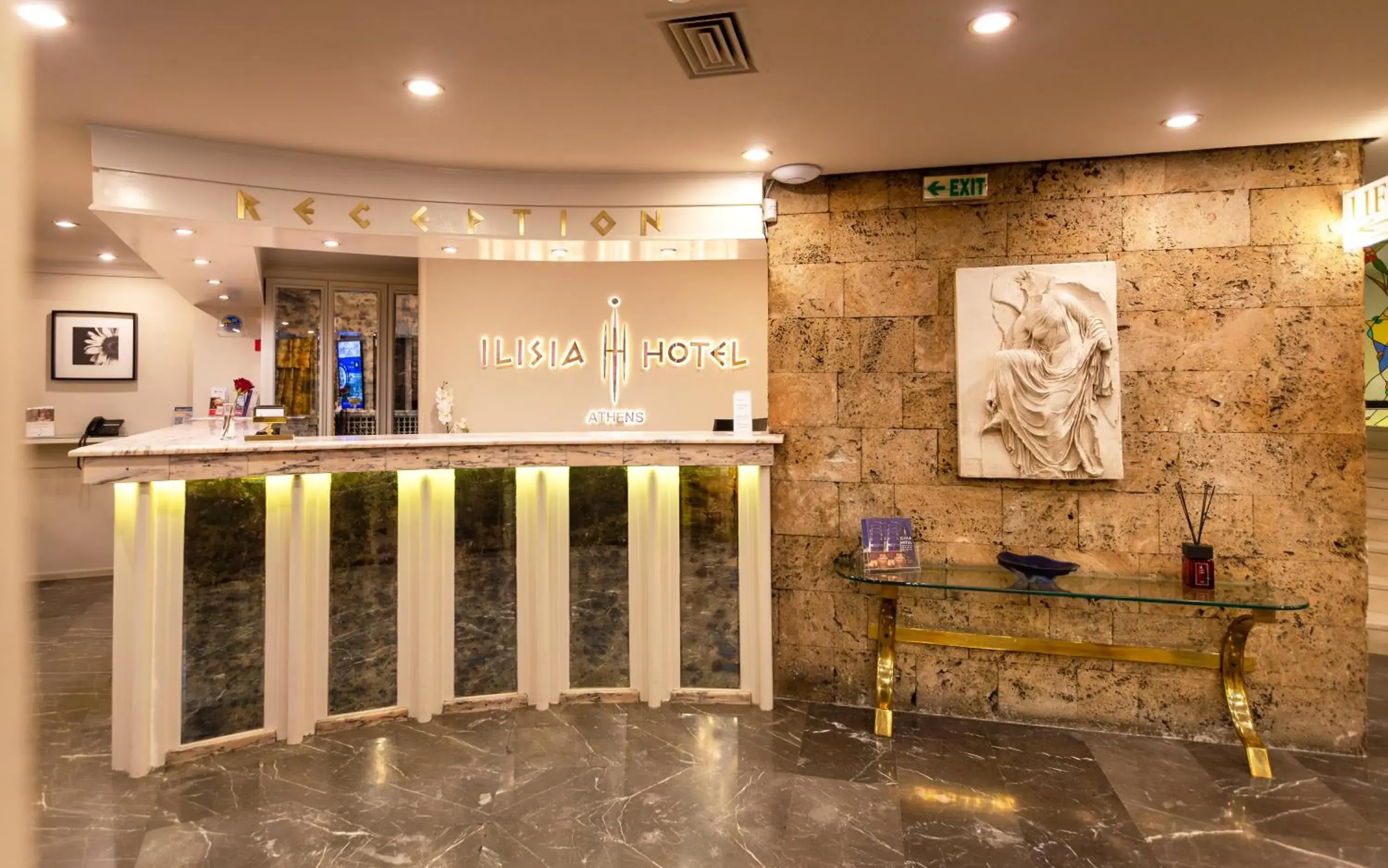 Lobby or reception, Lobby/Reception in Ilisia Hotel Athens
