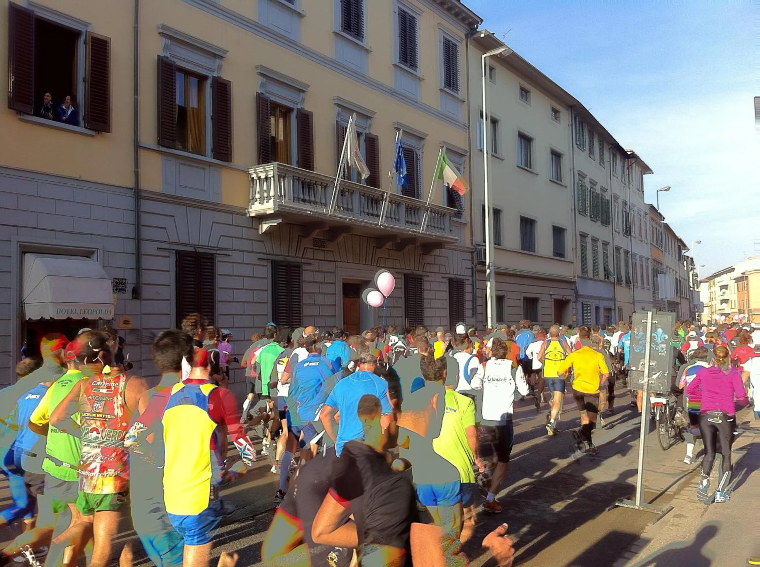 Facade/entrance in Hotel Leopolda