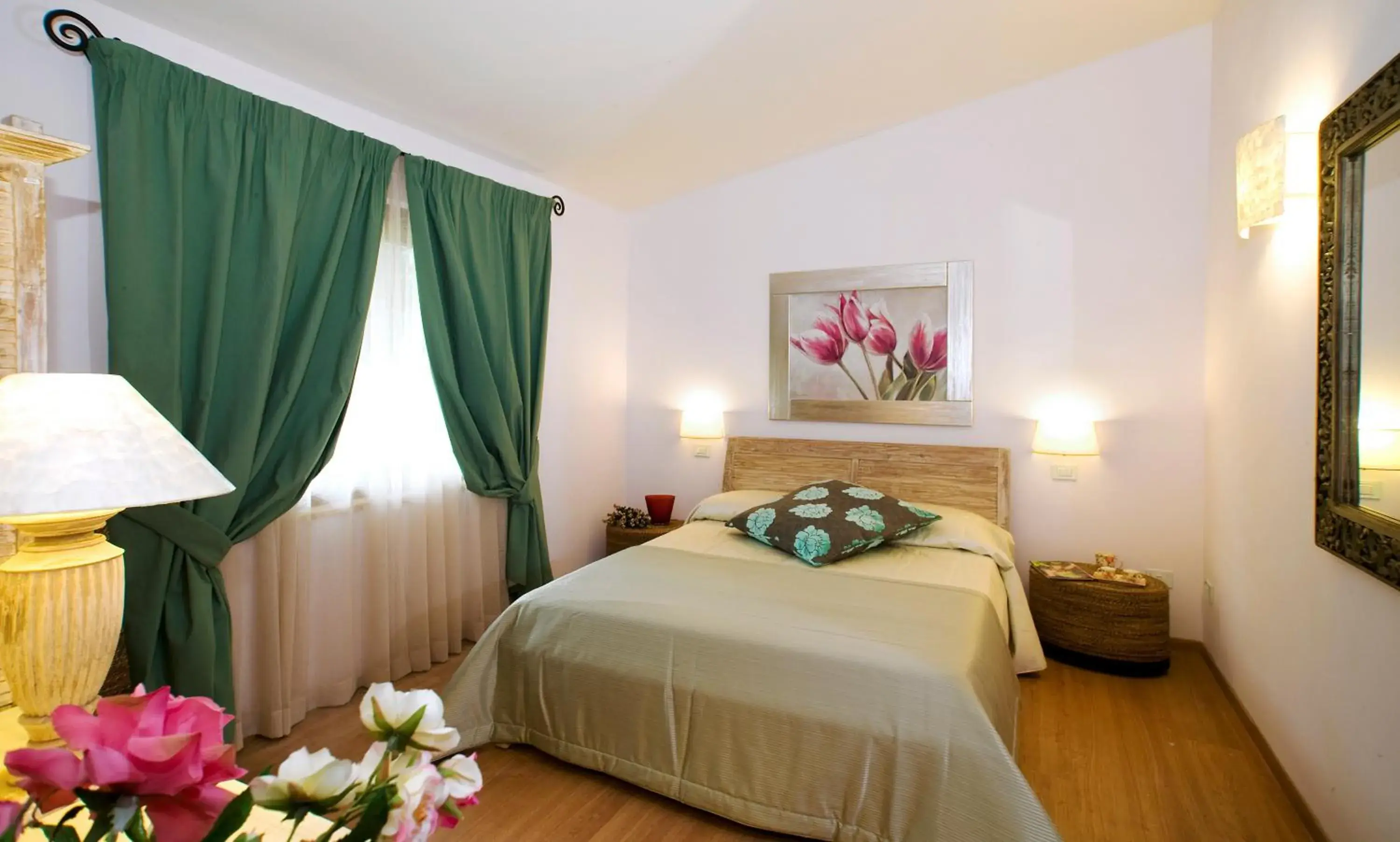 Bed in Il Baio Relais & Natural Spa