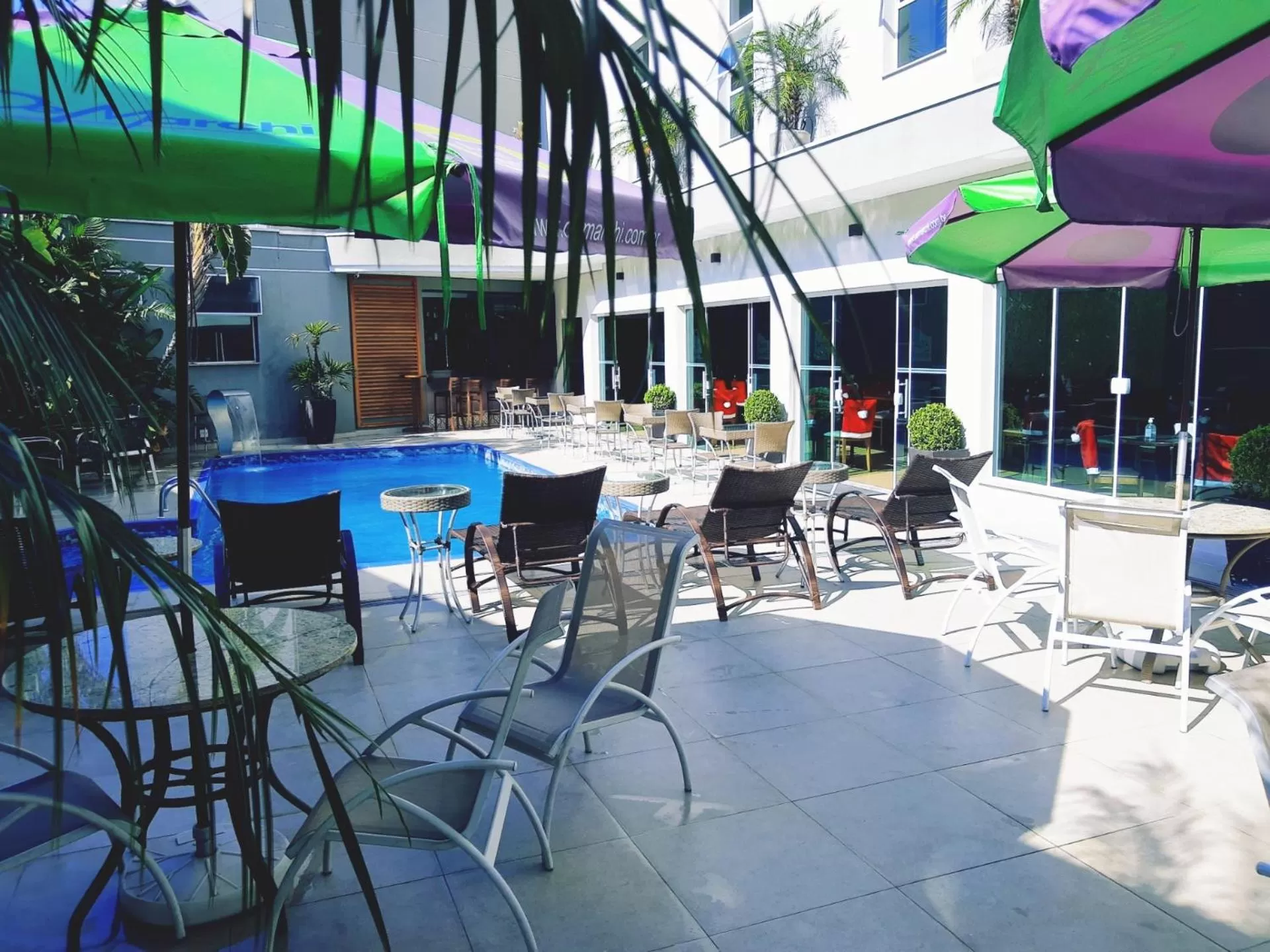 Swimming pool in Hotel Serra de Jundiaí