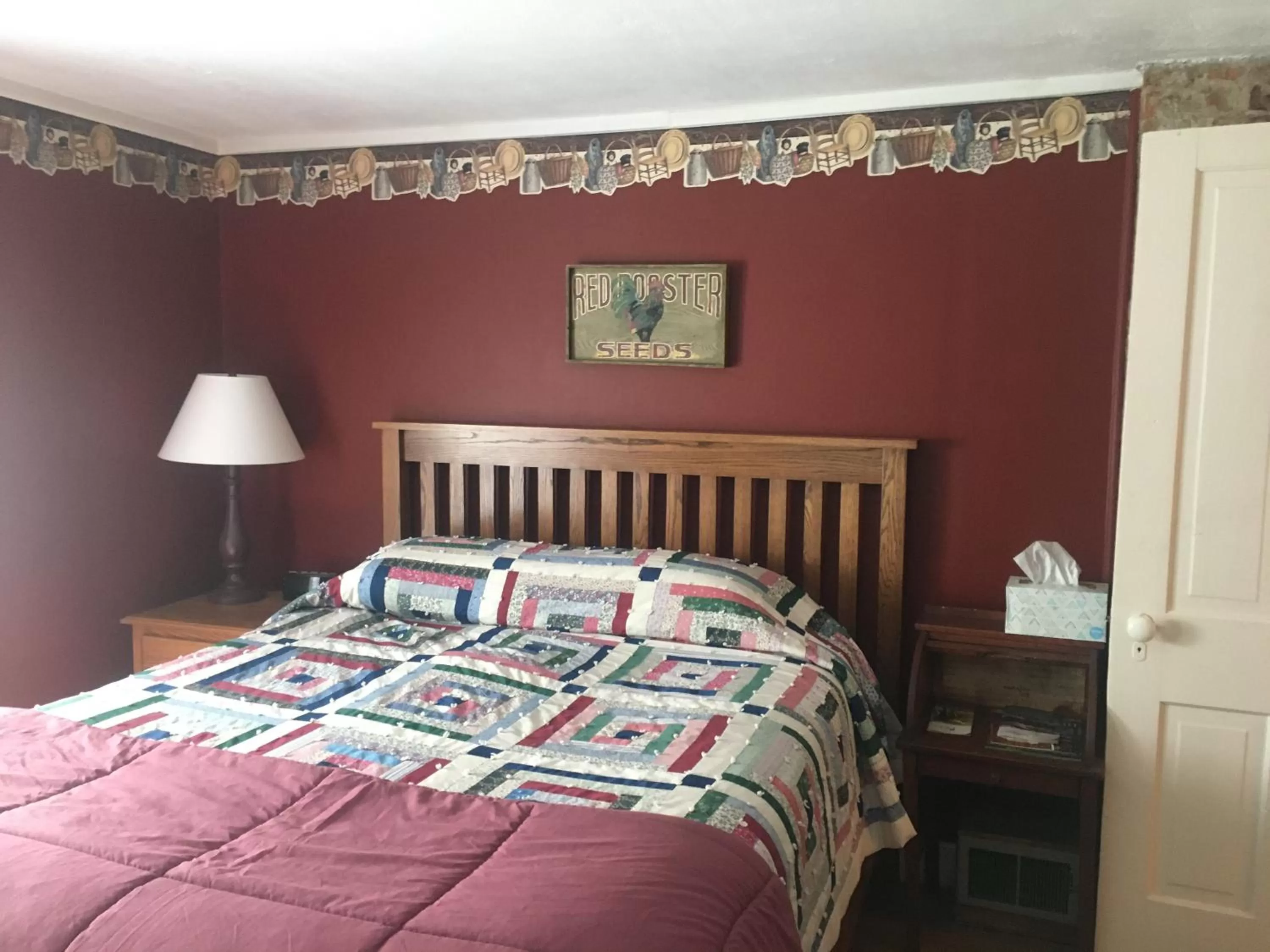 Bed in Rainbow Ridge Farms