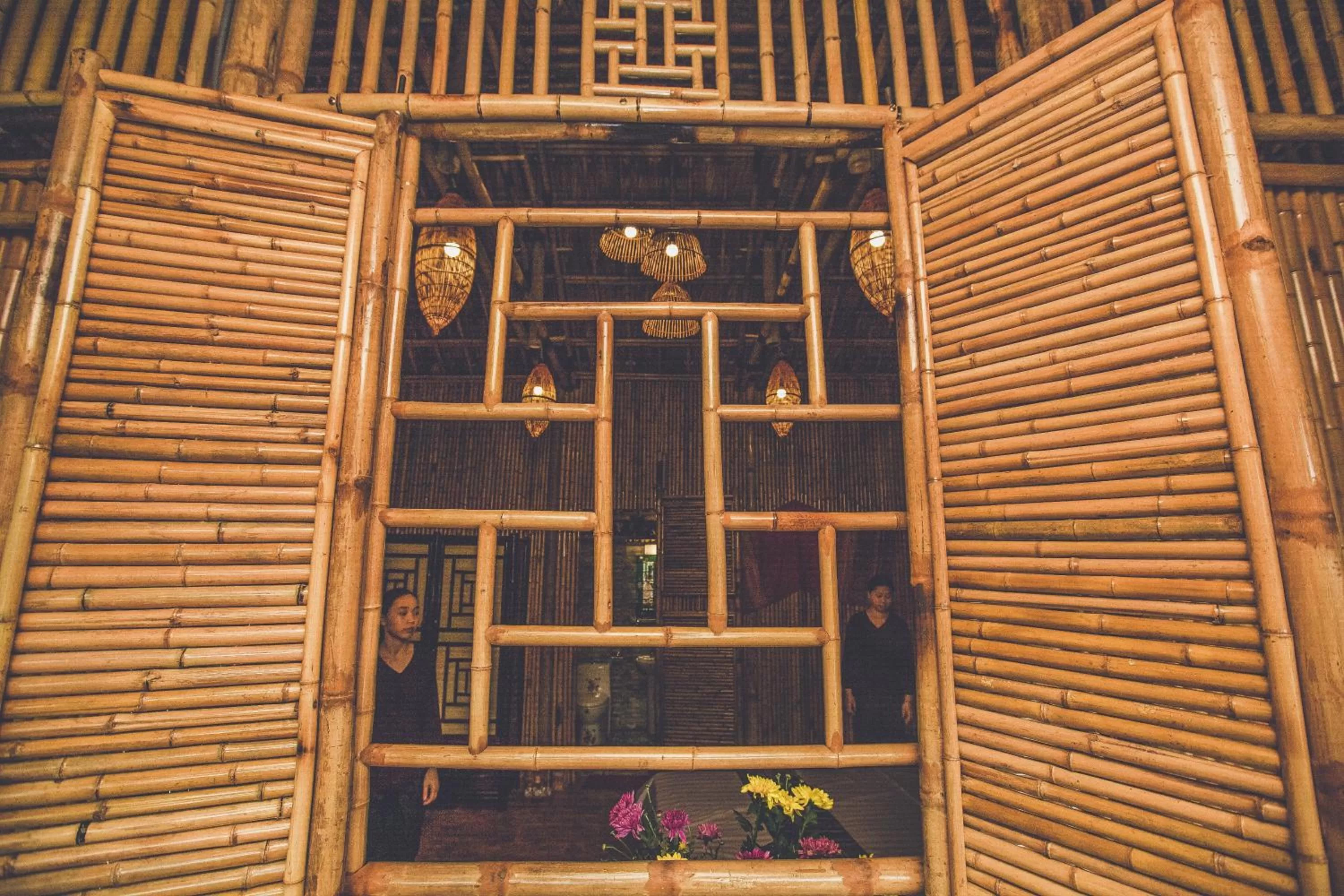 Decorative detail in Tam Coc Rice Fields Resort