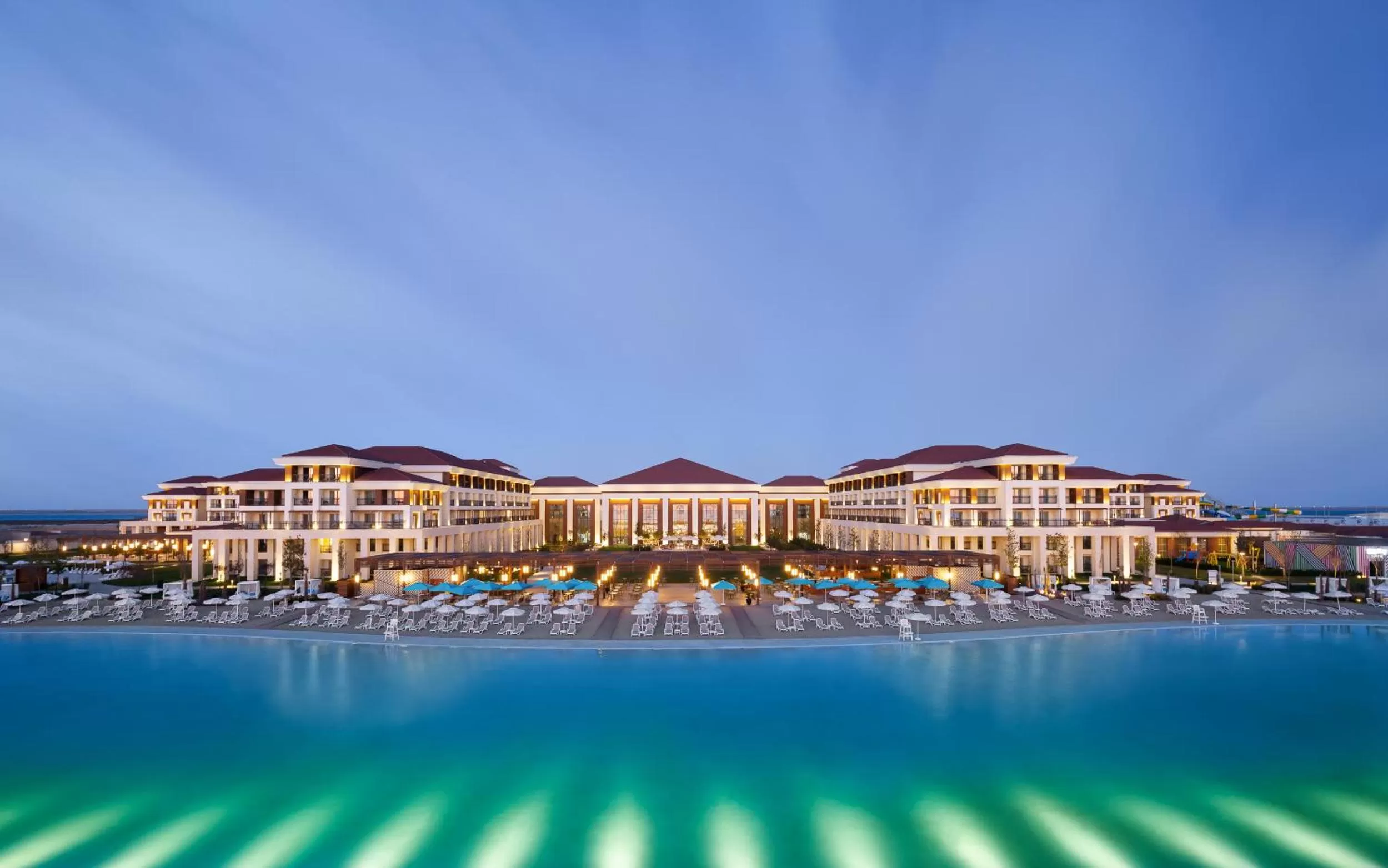 Property building in Rixos Water World Aktau - Theme Park Free Access