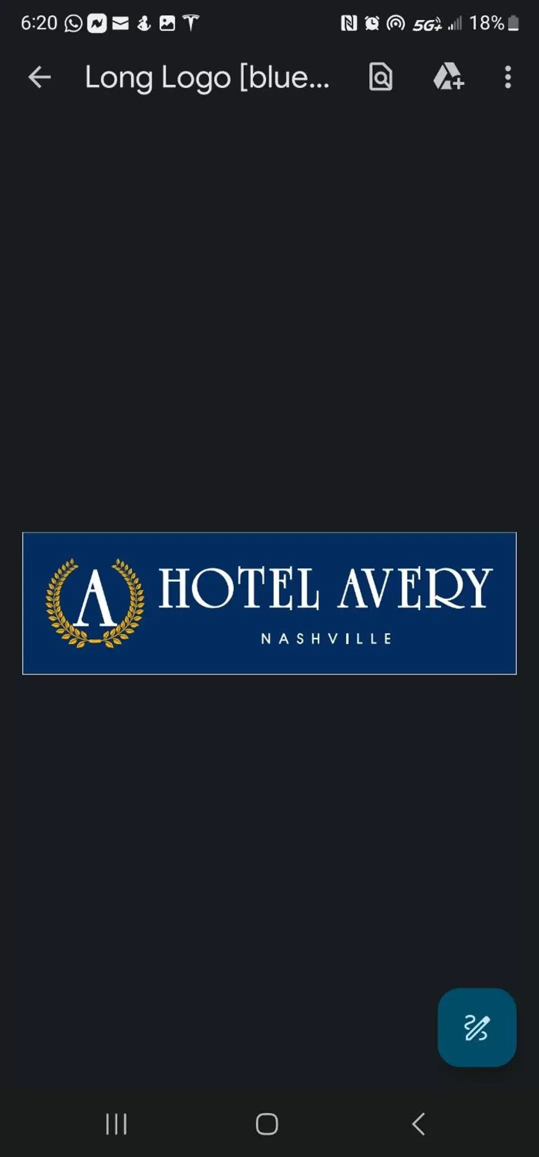 Floor Plan in Hotel Avery Nashville