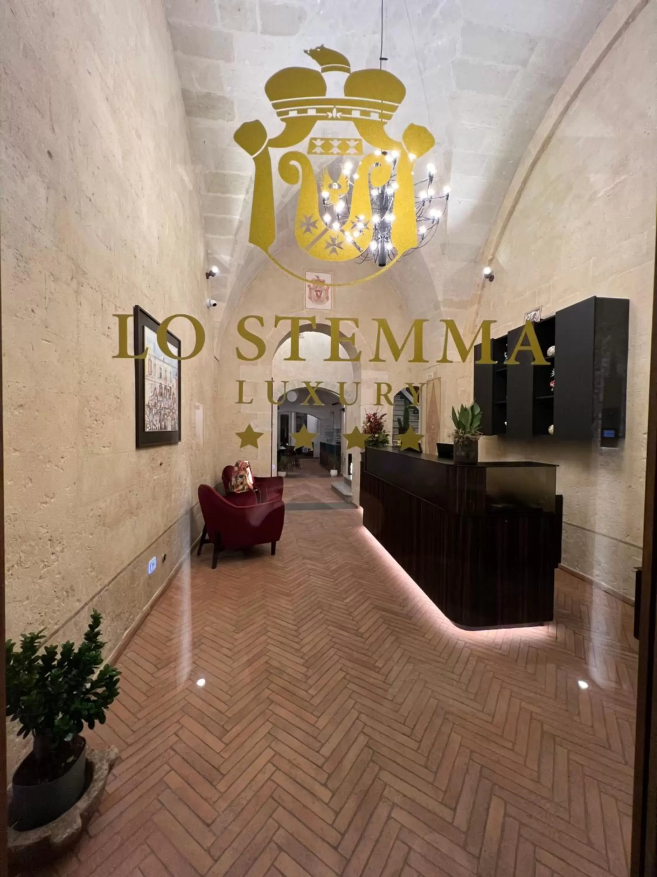 Lobby/Reception in Lo Stemma Luxury Hotel