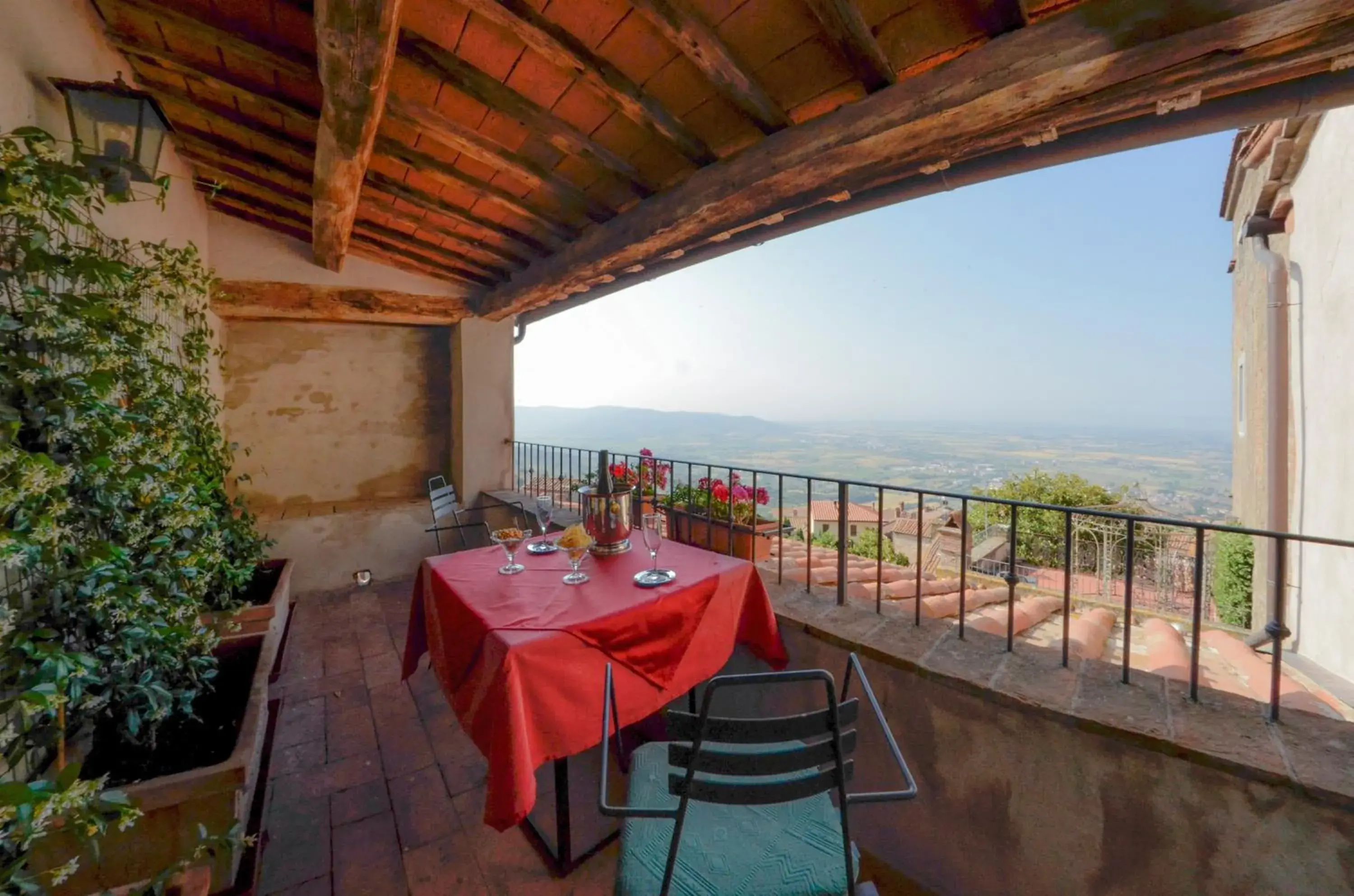 Balcony/Terrace in Hotel San Michele