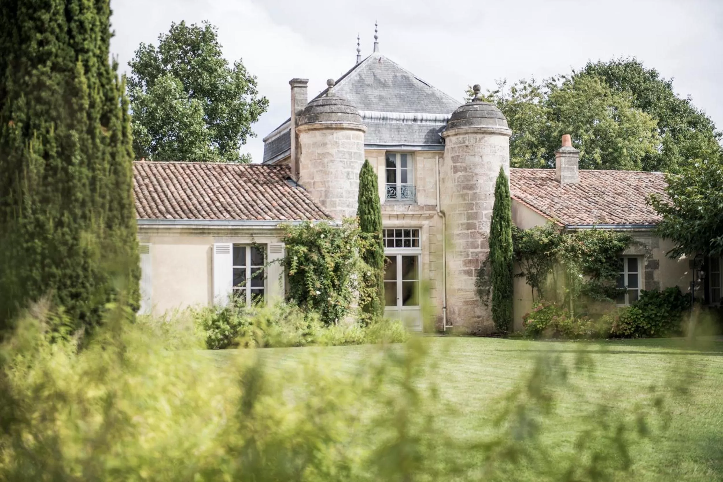 Facade/entrance in Château Cordeillan-Bages