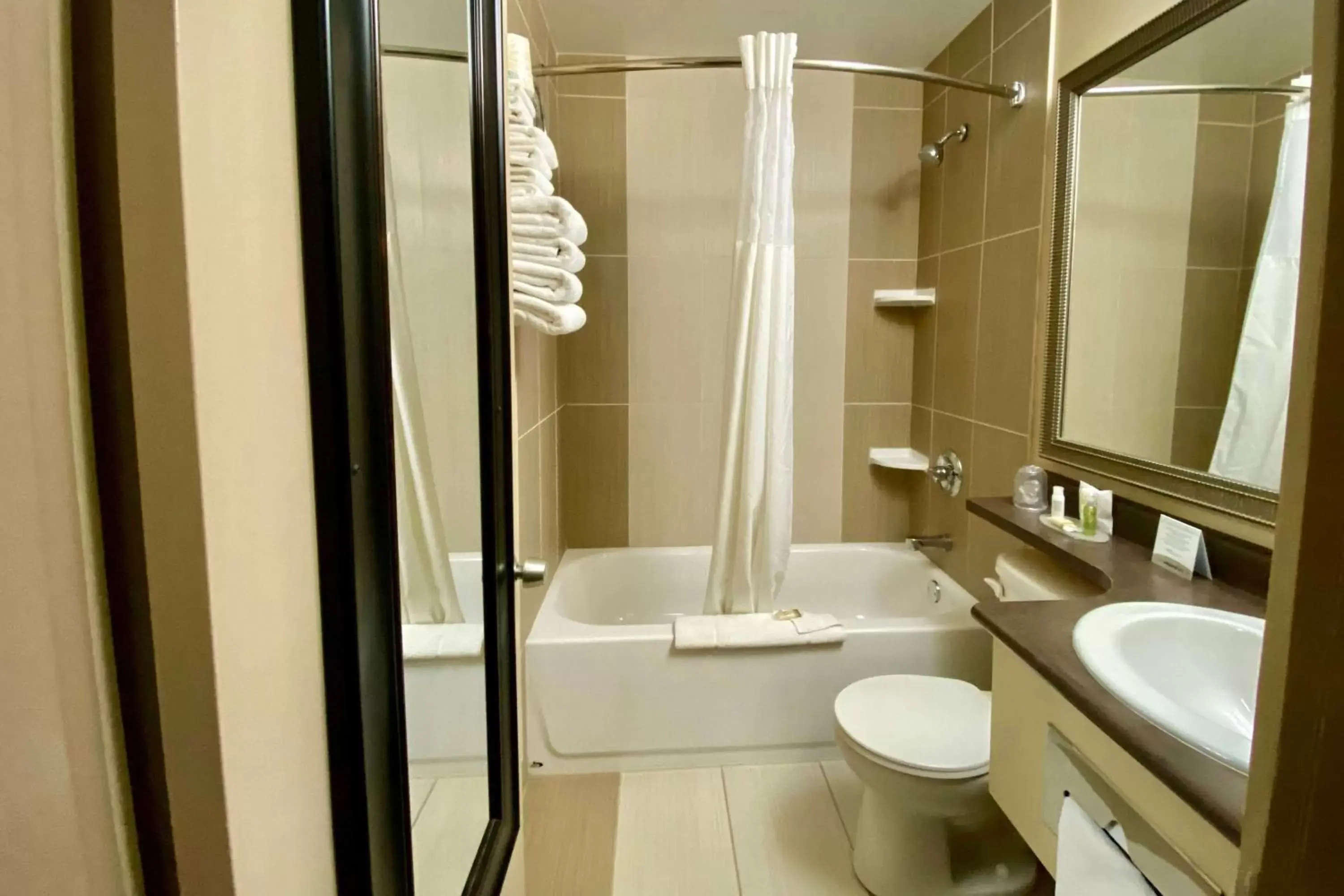 Bathroom in Ramada by Wyndham Whitecourt